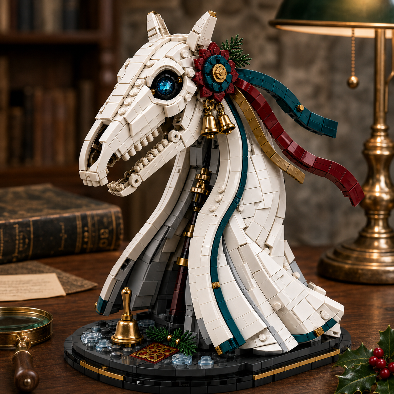 Mari Lwyd — The Winter Doorkeeper Collector Building Set