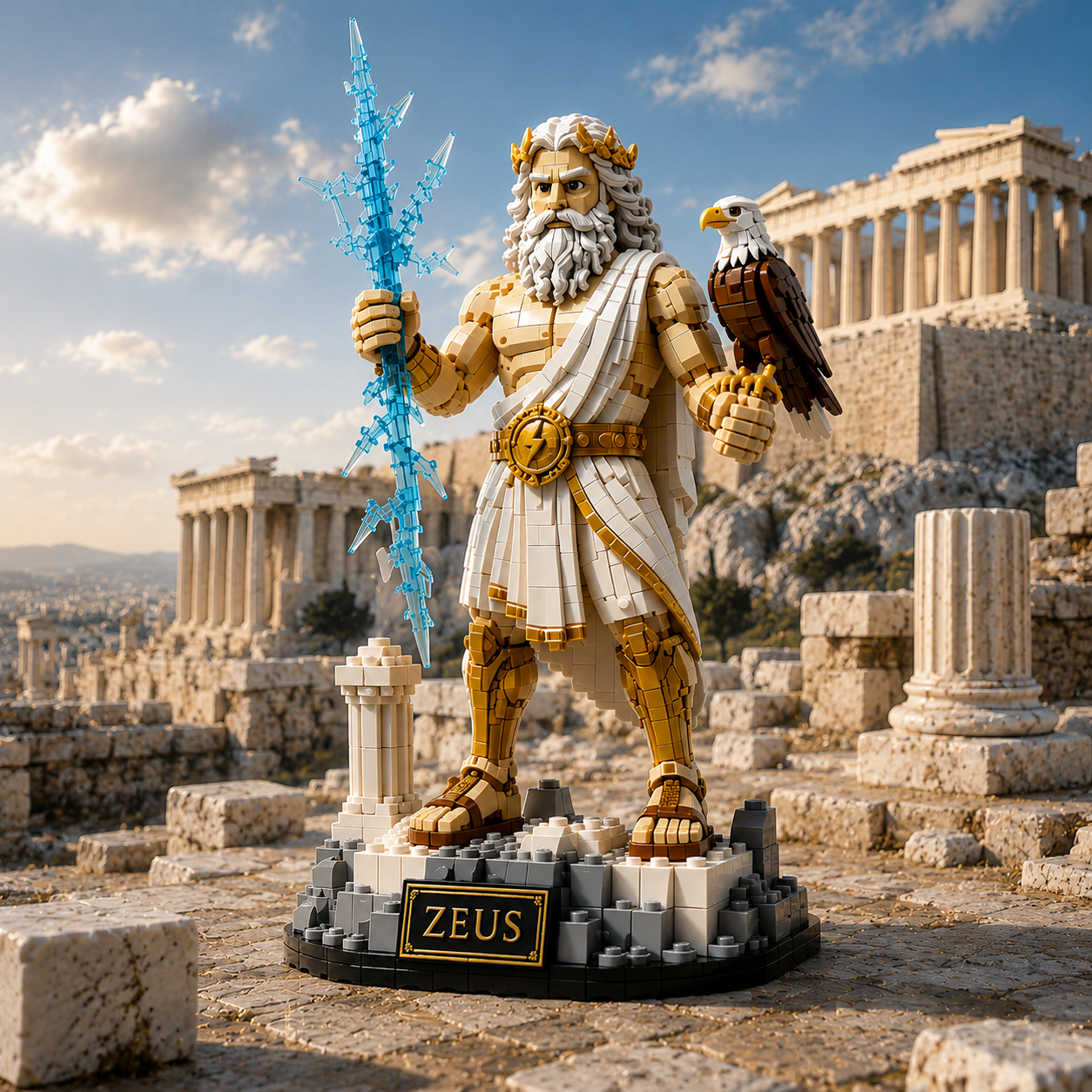 Zeus King of the Gods Collector Building Set