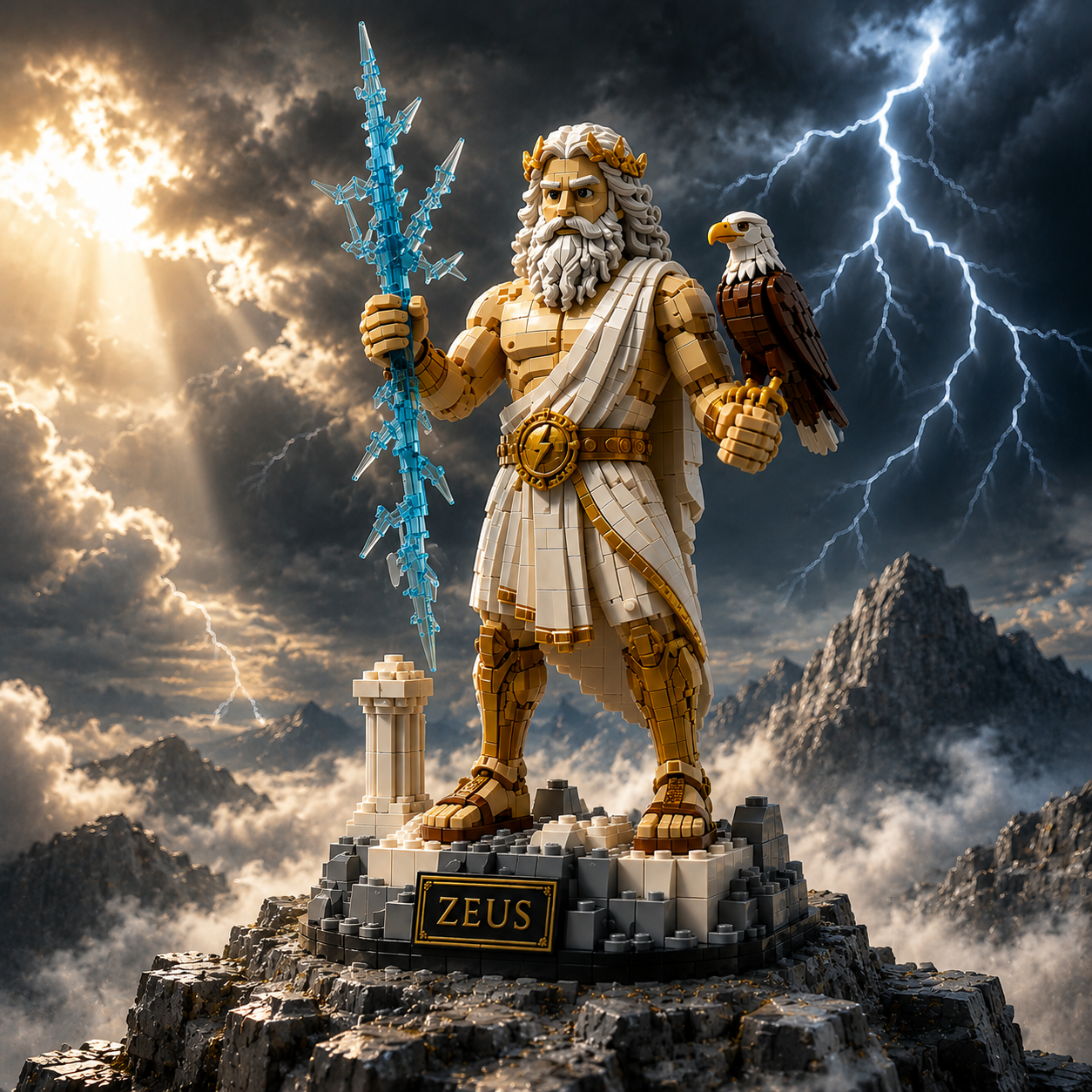 Zeus King of the Gods Collector Building Set