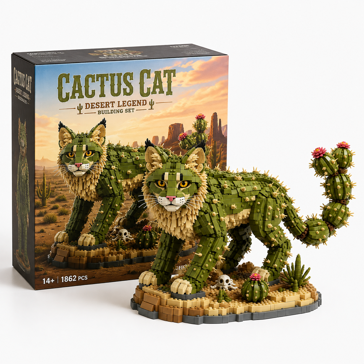 Cactus Cat – Desert Guardian Collector’s Edition Building Set