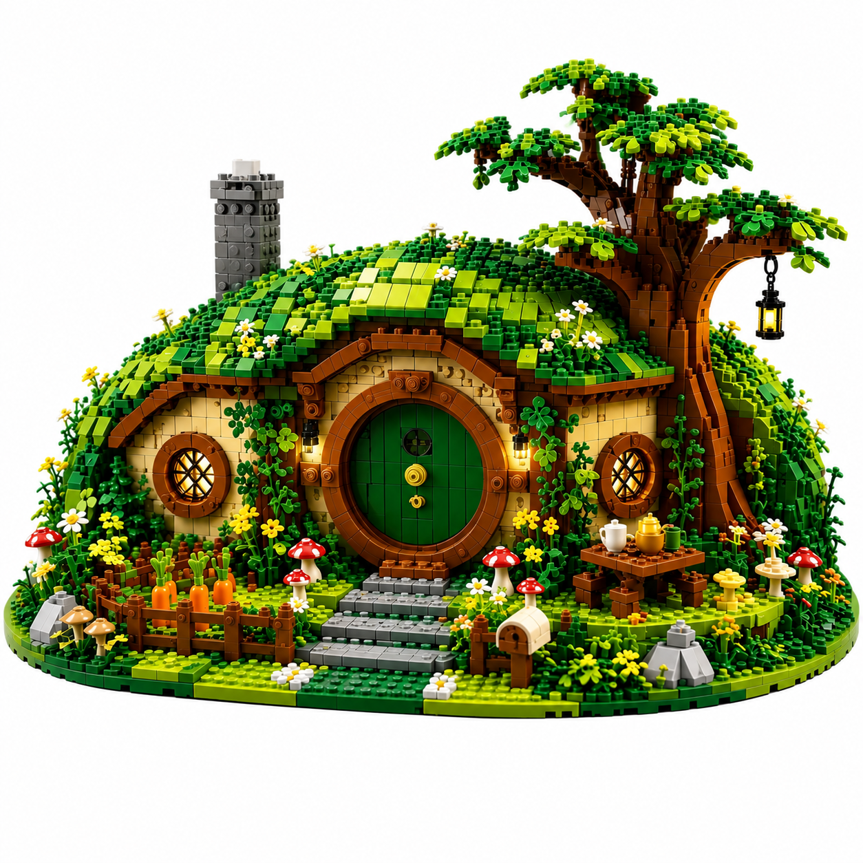 Hobbit Hole — Enchanted Woodland Home Building Set