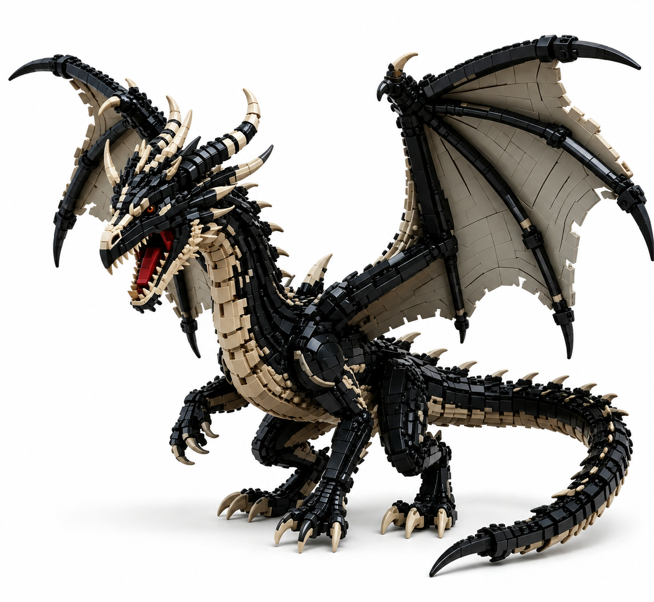 Black Dragon — Ancient Shadow Wyvern Collector’s Edition Building Set