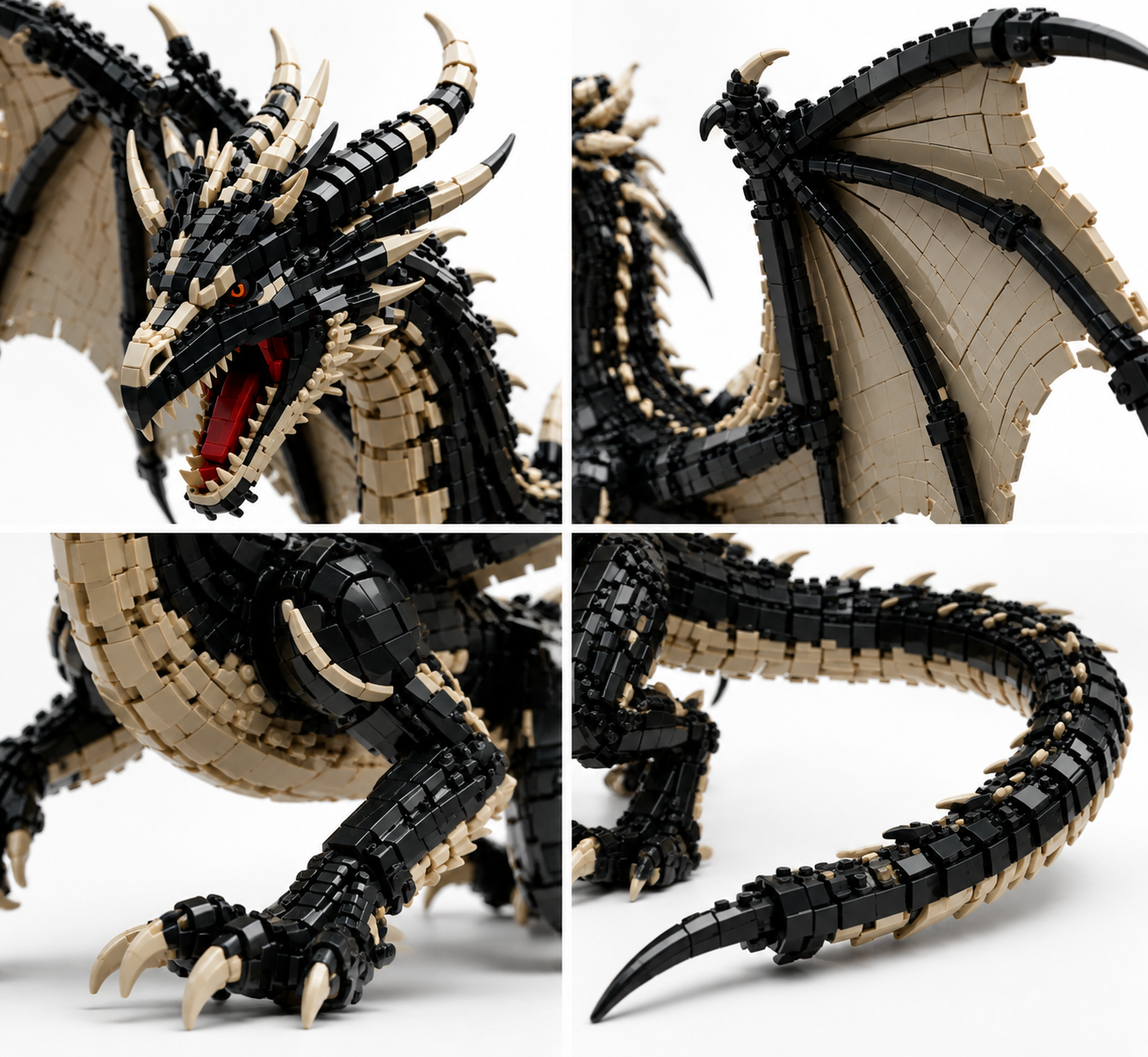 Black Dragon — Ancient Shadow Wyvern Collector’s Edition Building Set