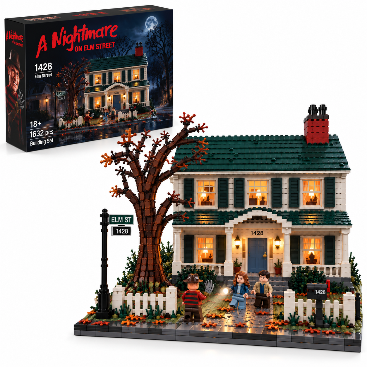 1428 Elm Street Nightmare House Building Set
