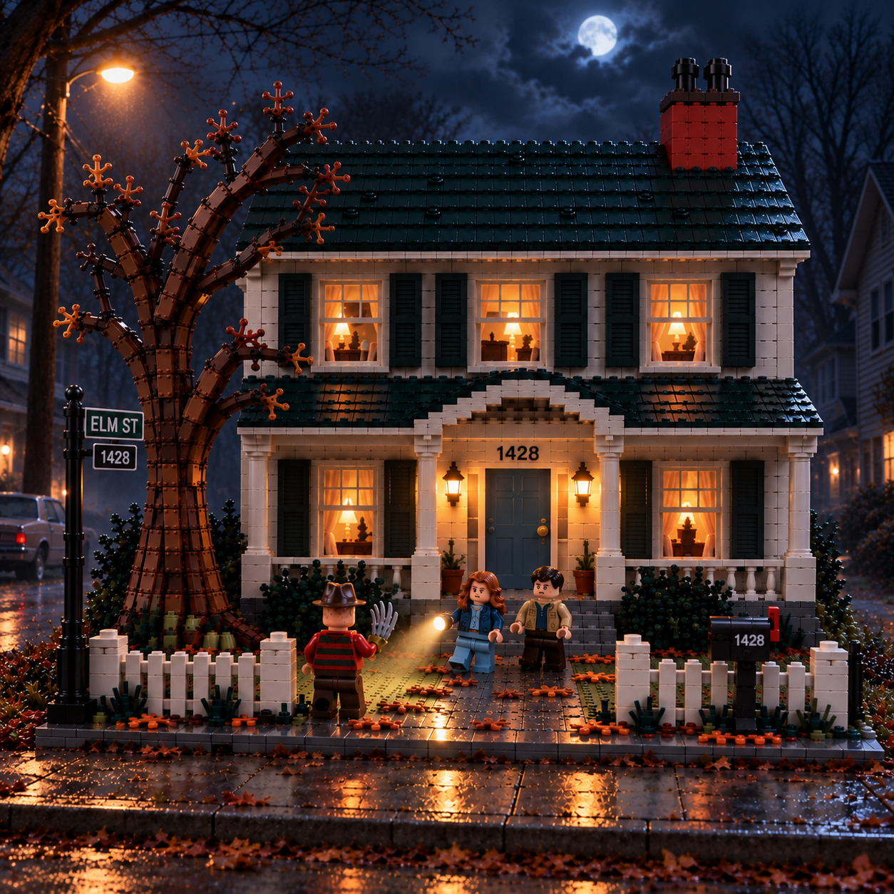 1428 Elm Street Nightmare House Building Set