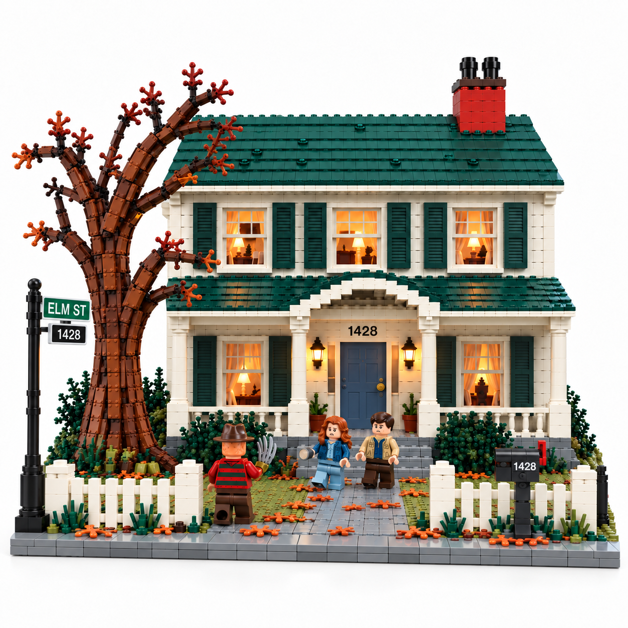 1428 Elm Street Nightmare House Building Set