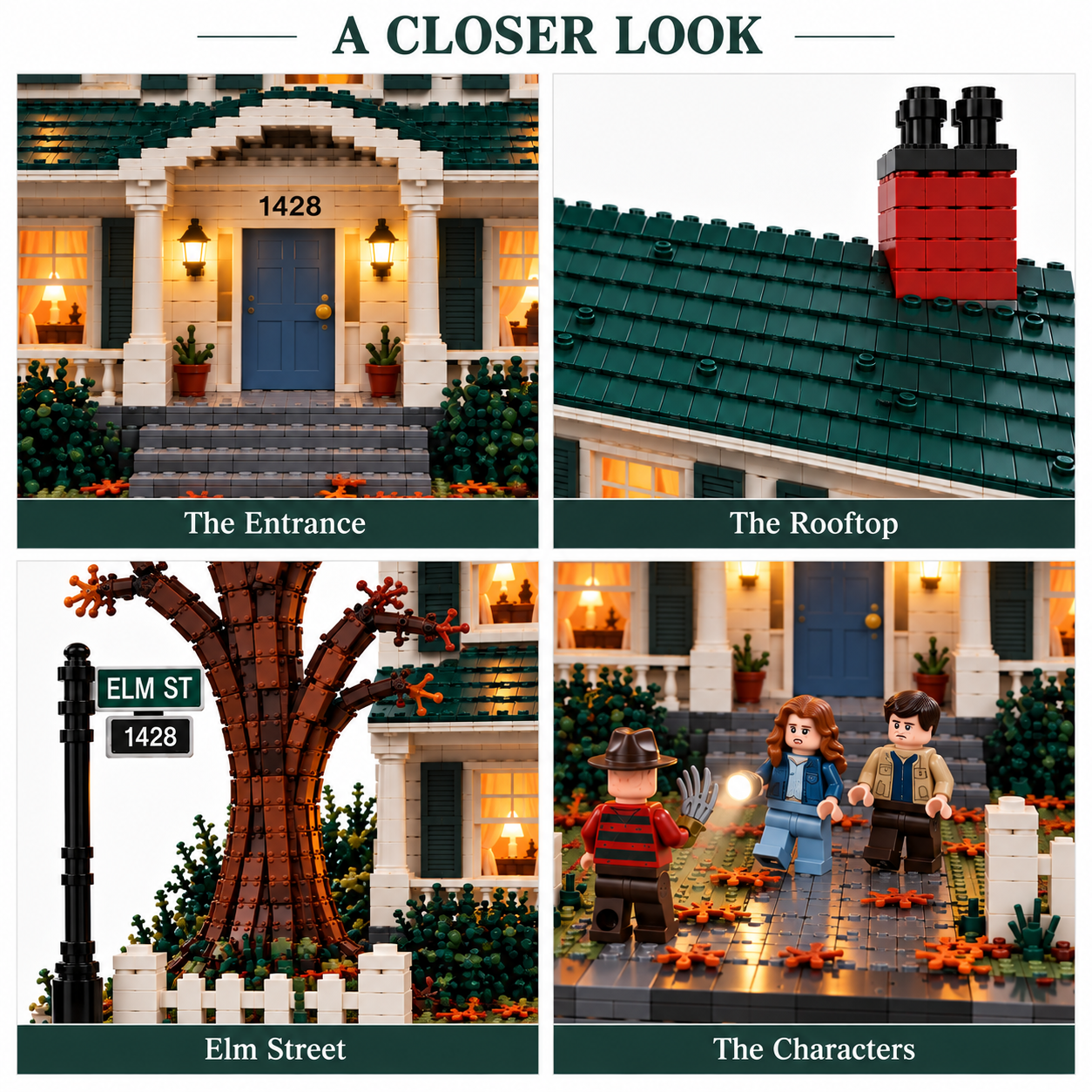 1428 Elm Street Nightmare House Building Set