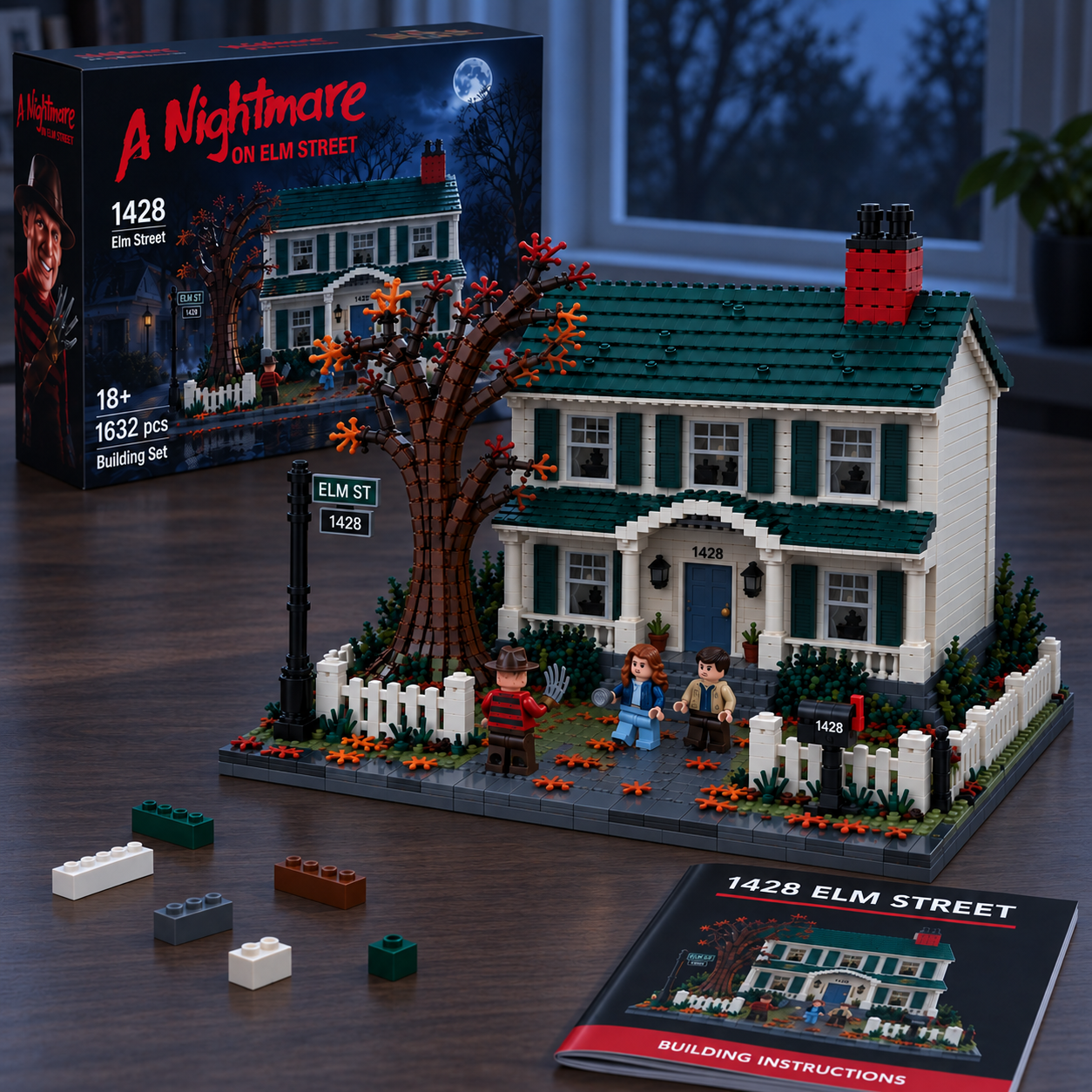 1428 Elm Street Nightmare House Building Set