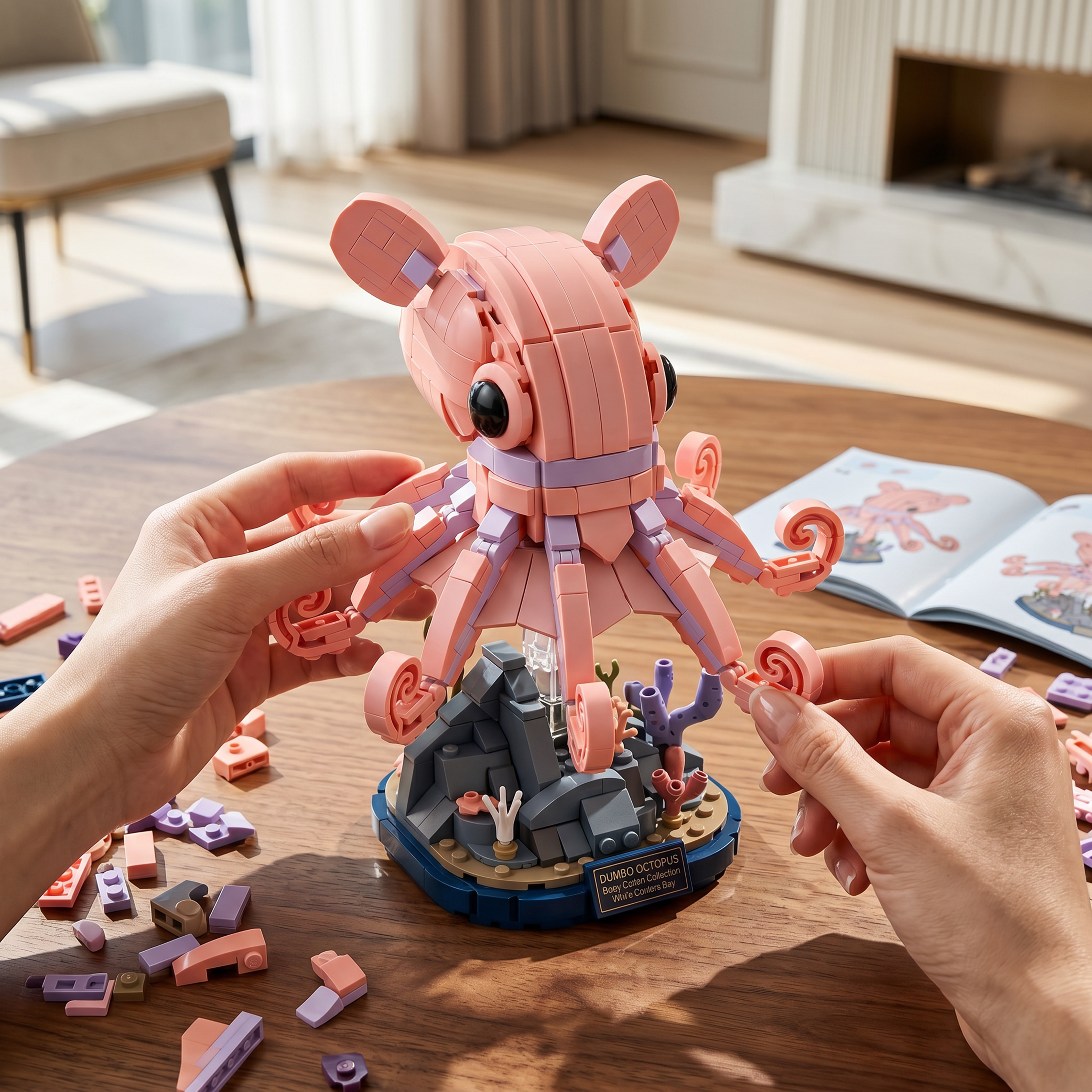 Dumbo Octopus World Oceans Day Collector's Edition Building Blocks Set