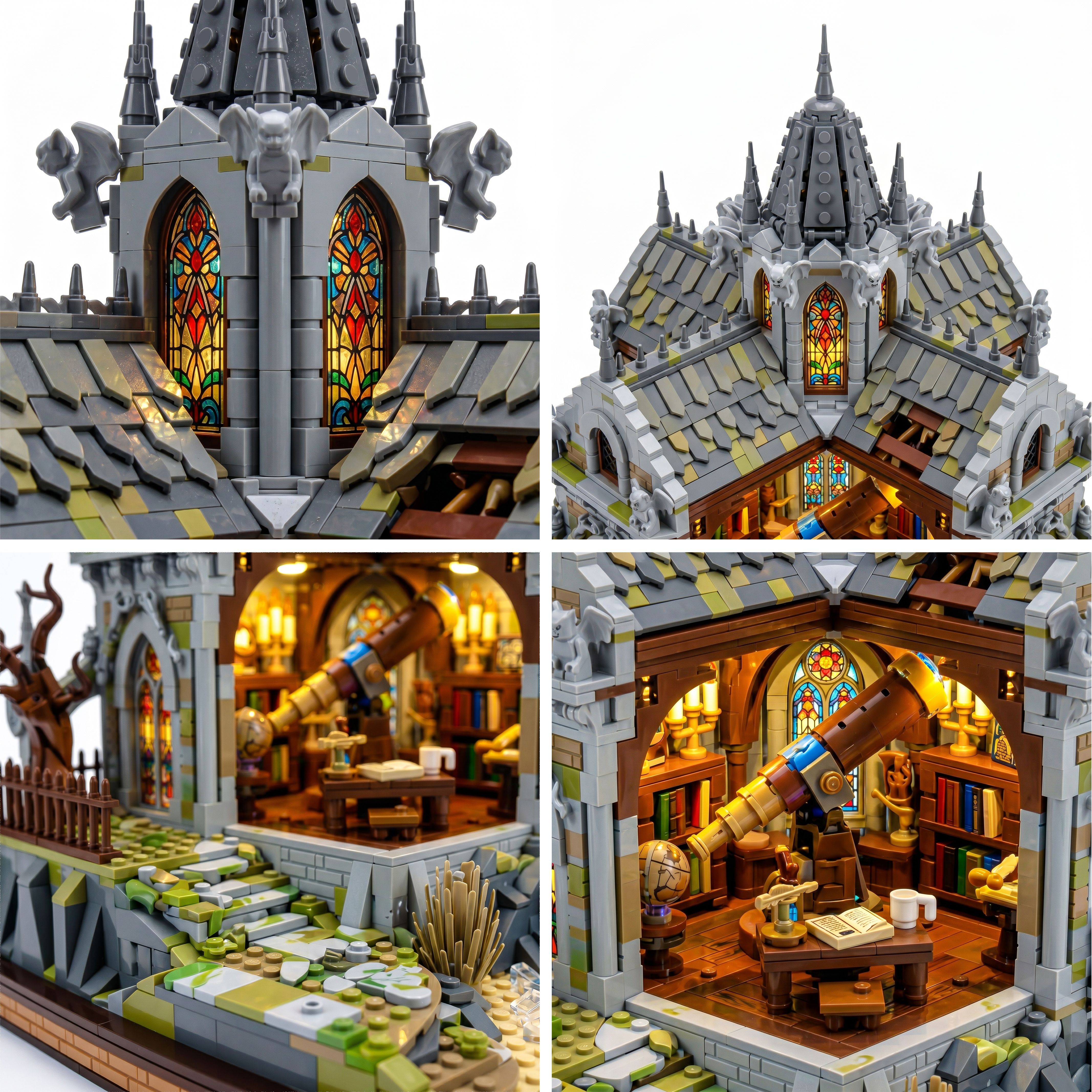 Gothic Observatory Legacy Building Set