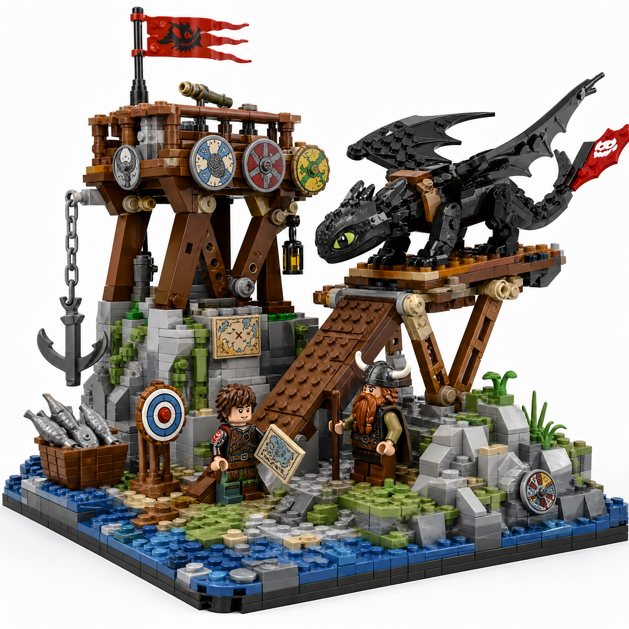Dragon Training Outpost Building Set