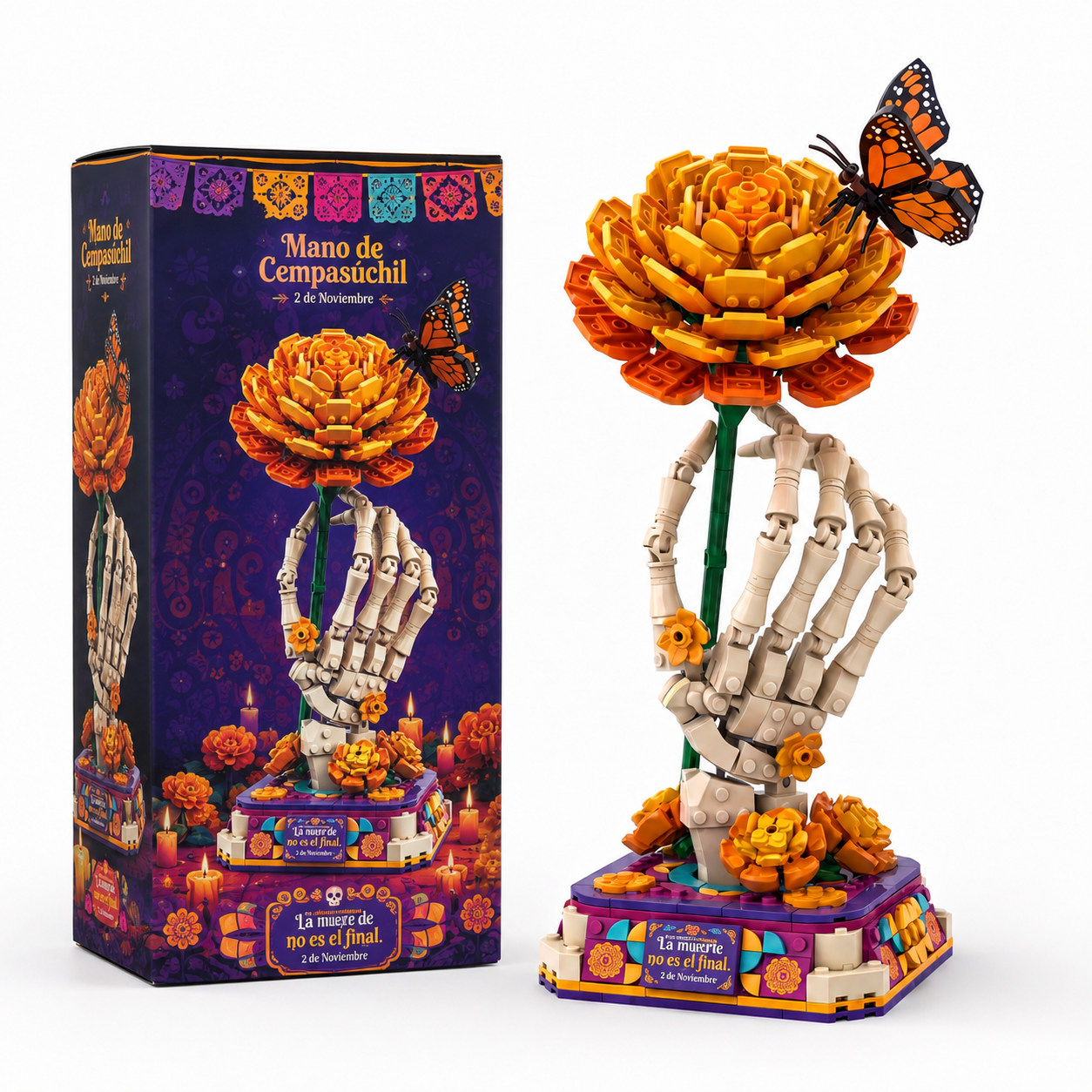 Mano de Cempasúchil Collector Building Set