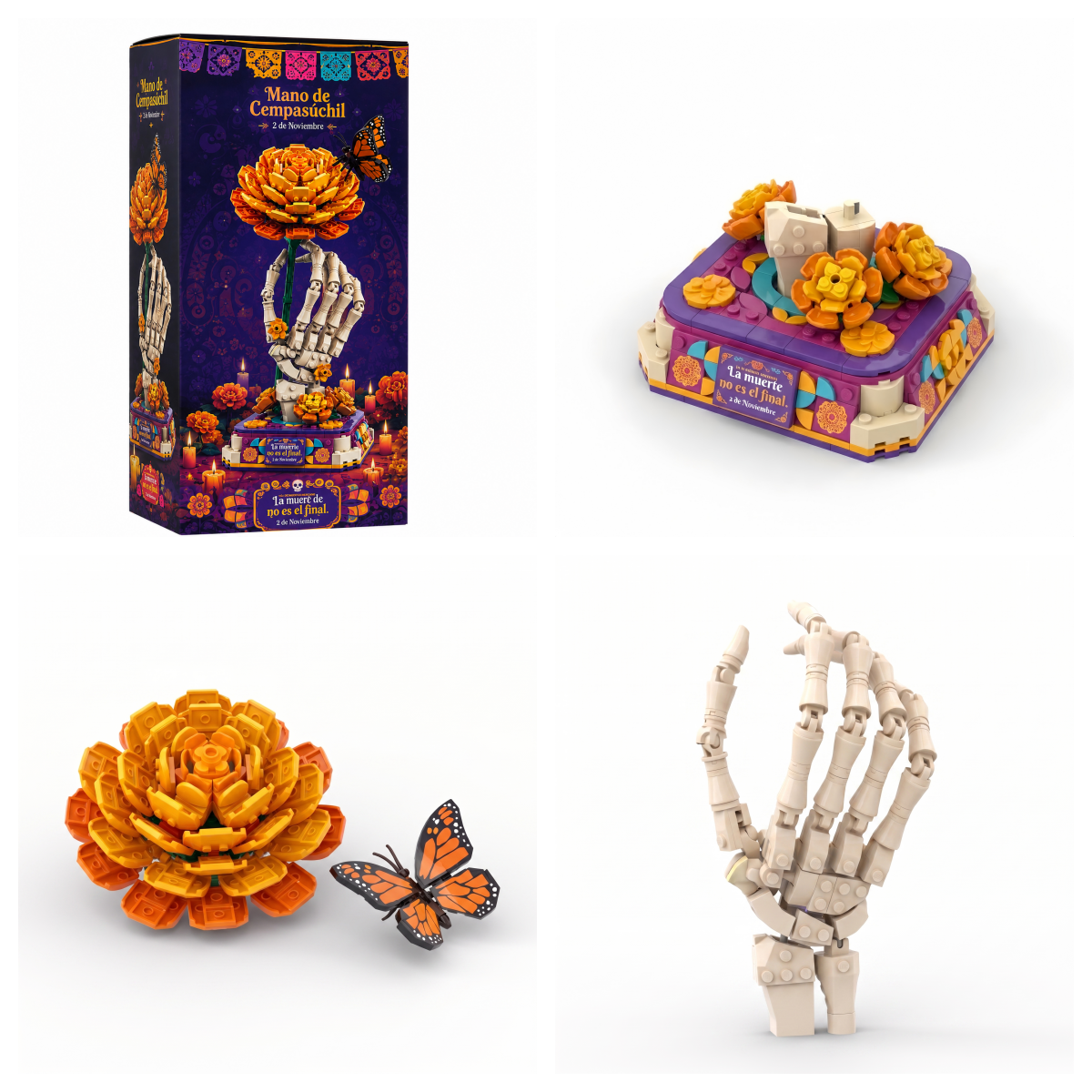 Mano de Cempasúchil Collector Building Set
