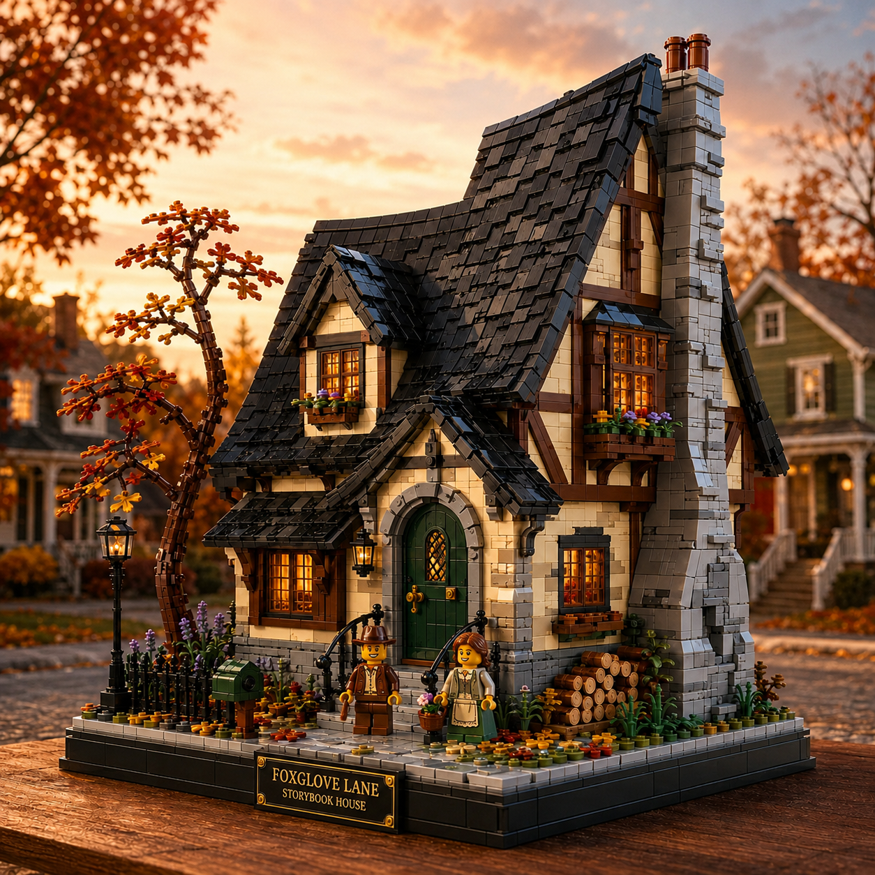 Foxglove Lane Storybook Cottage Building Set