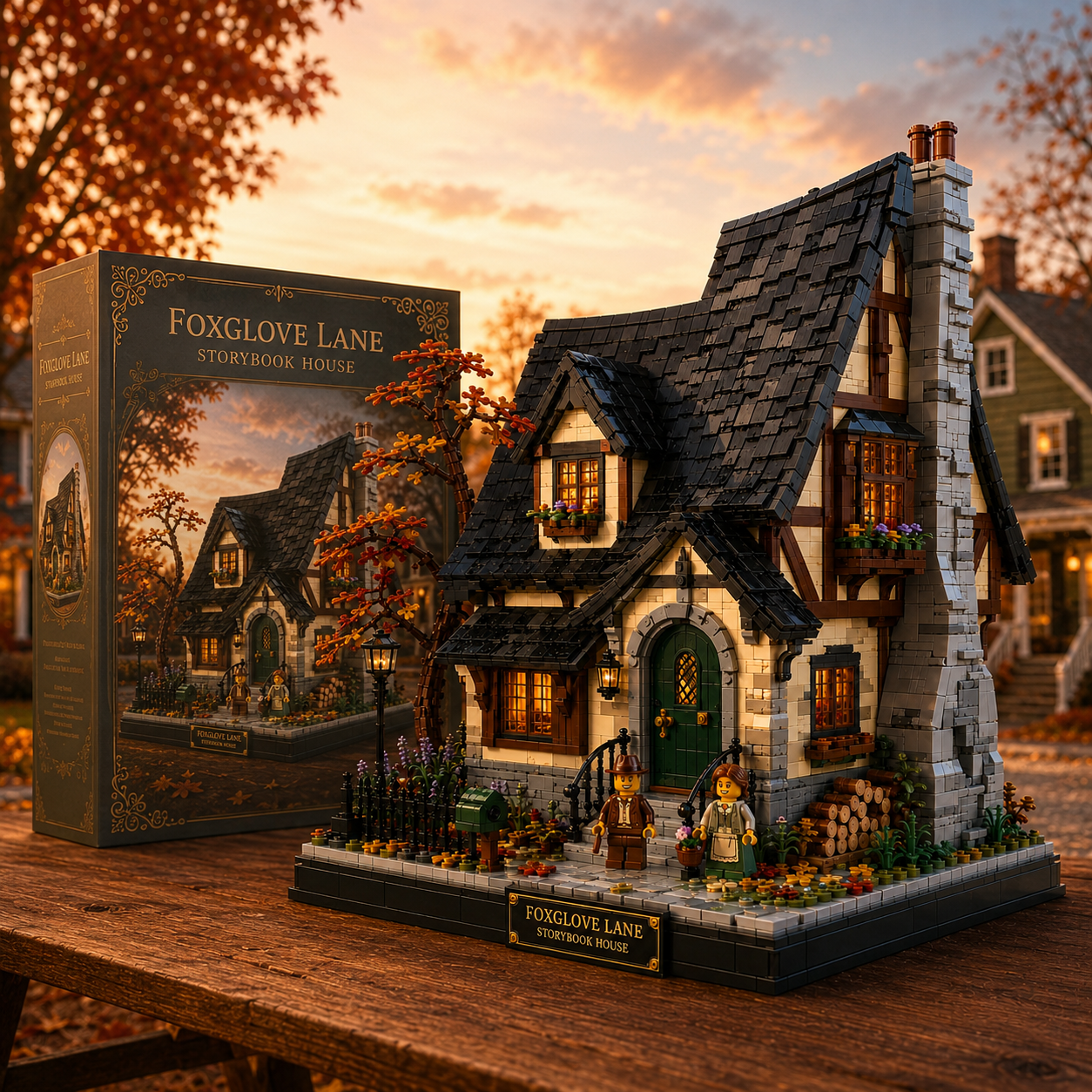 Foxglove Lane Storybook Cottage Building Set