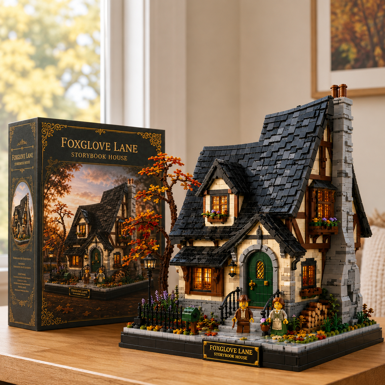 Foxglove Lane Storybook Cottage Building Set