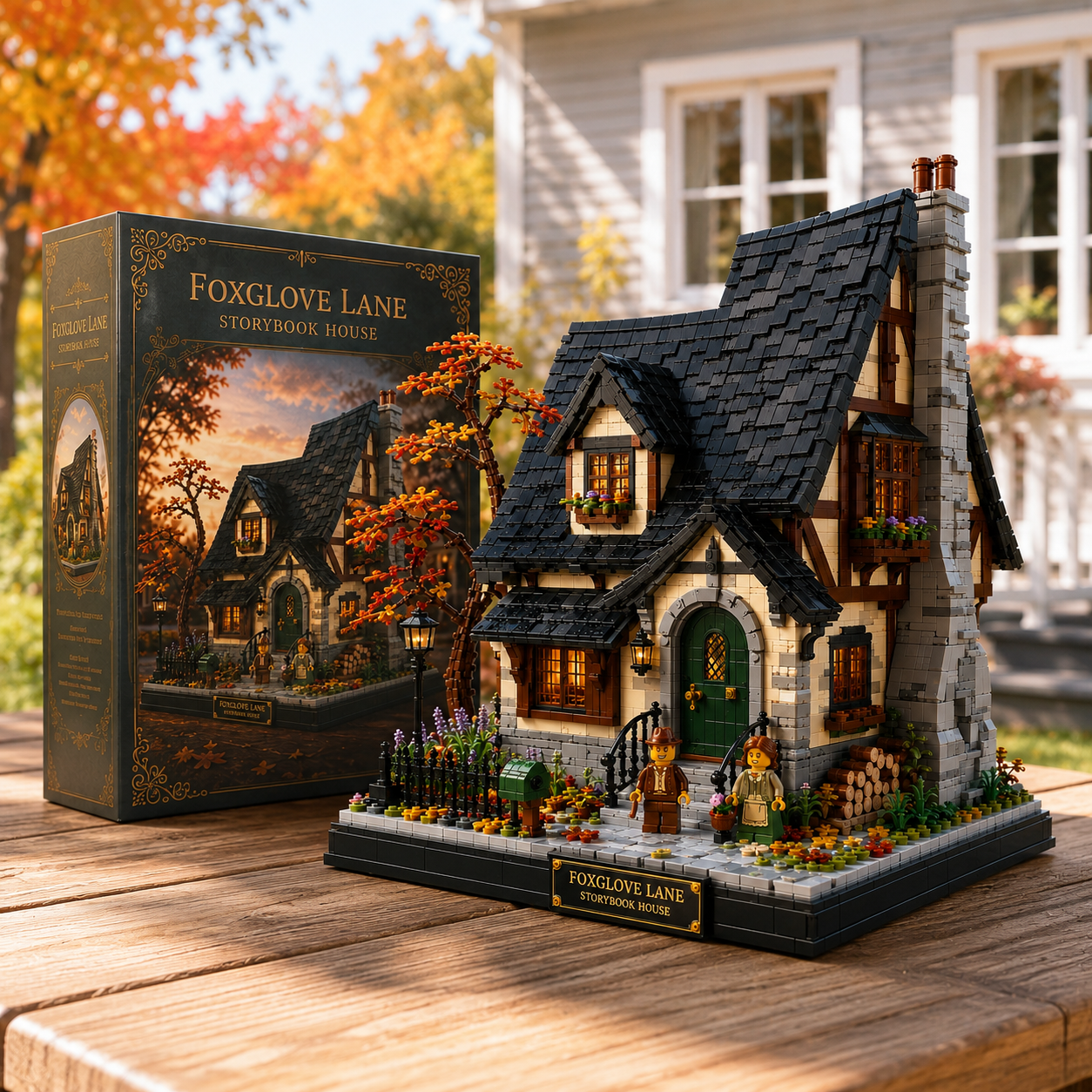 Foxglove Lane Storybook Cottage Building Set