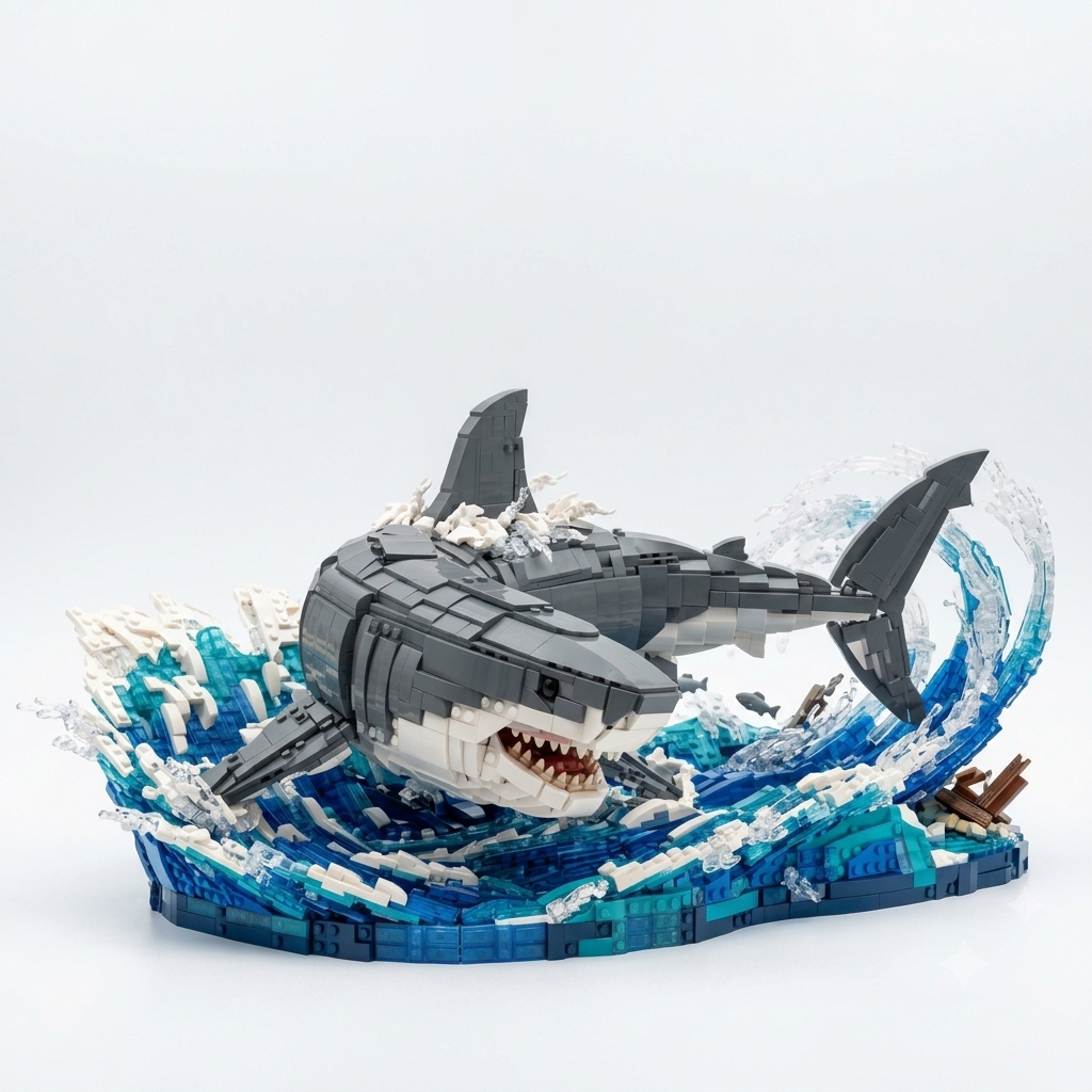 Great White Shark Legacy Building Set