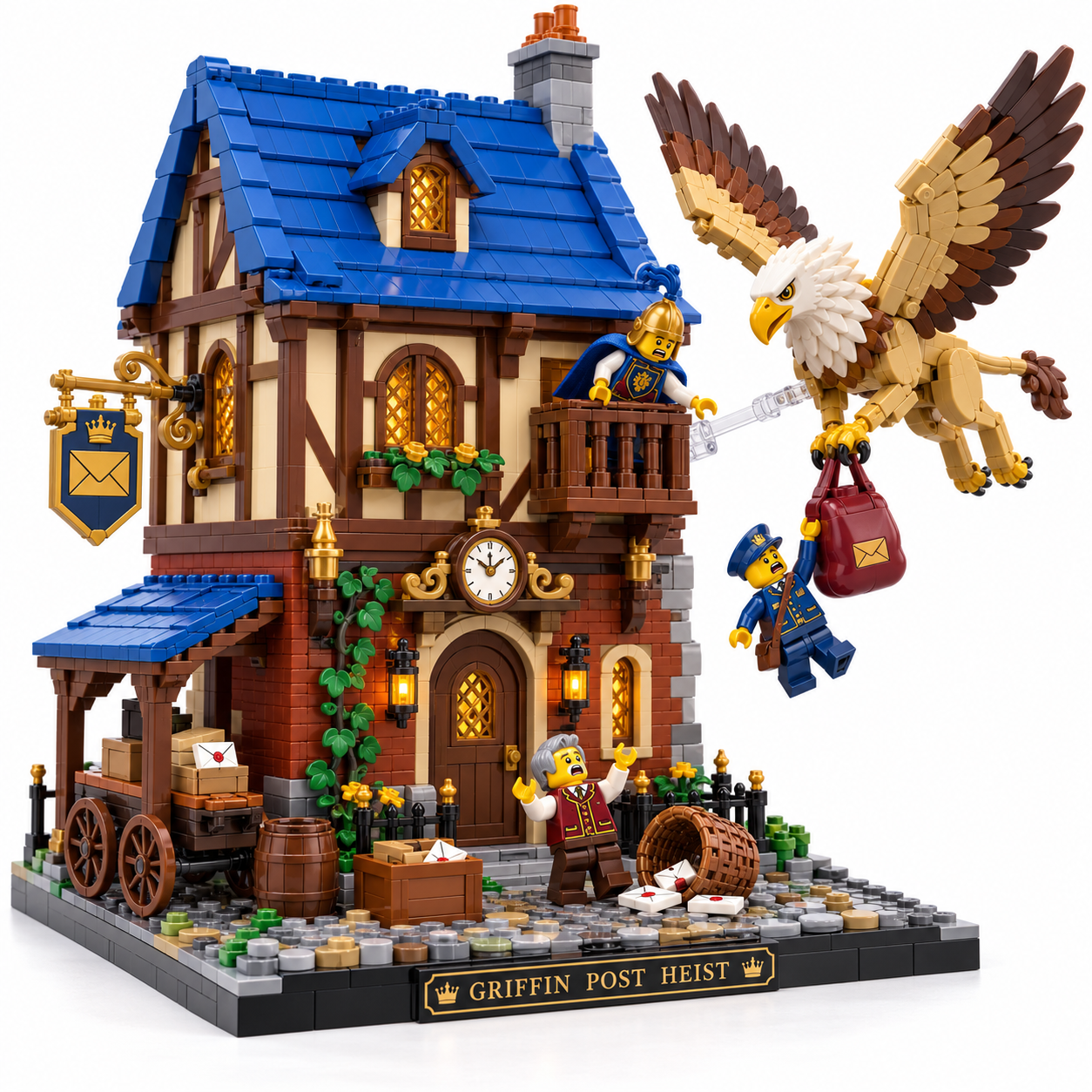 griffin-post-heist-eagle-fantasy-post-office-building-set – DOMIBRICK