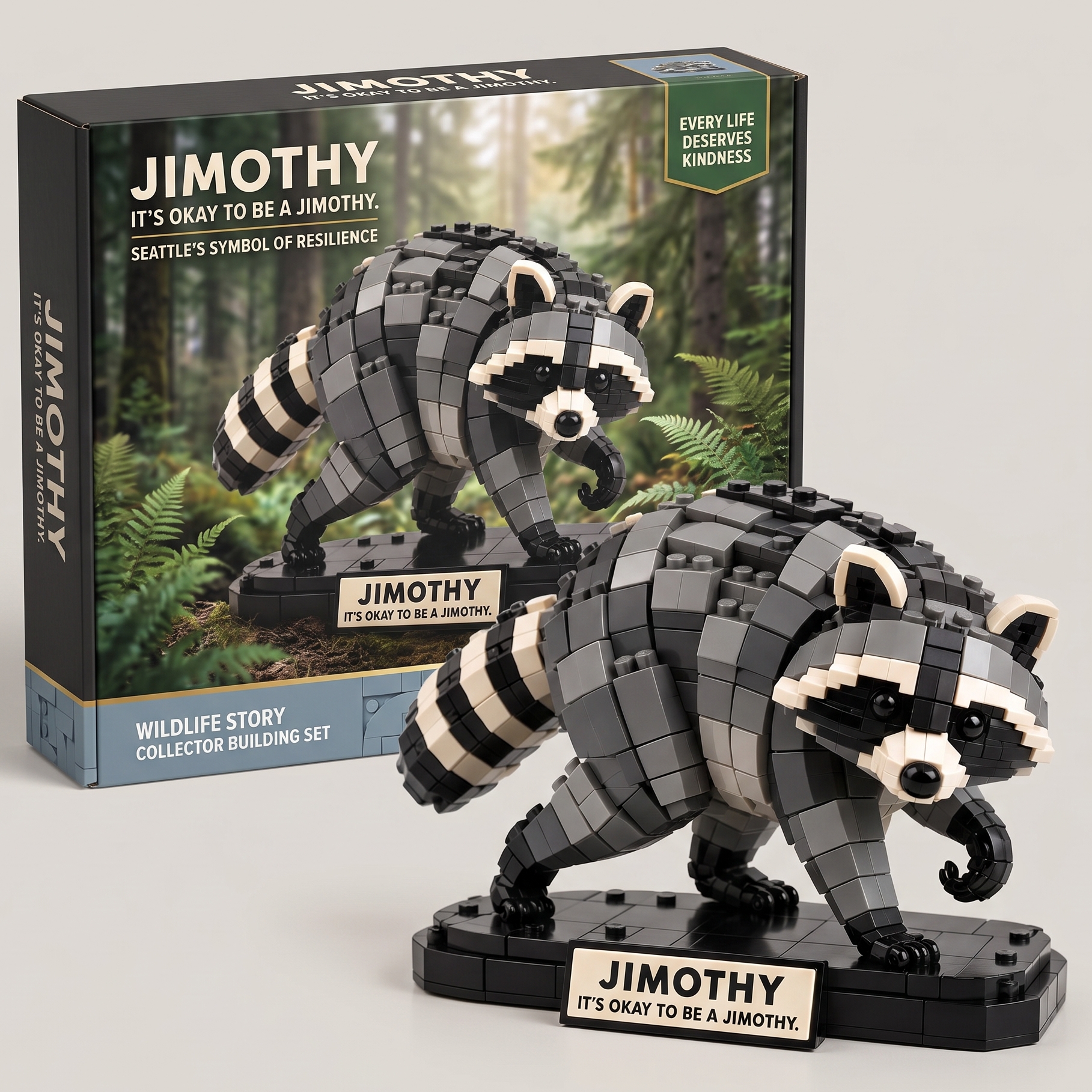 JIMOTHY — IT’S OKAY TO BE A JIMOTHY Building Block Set