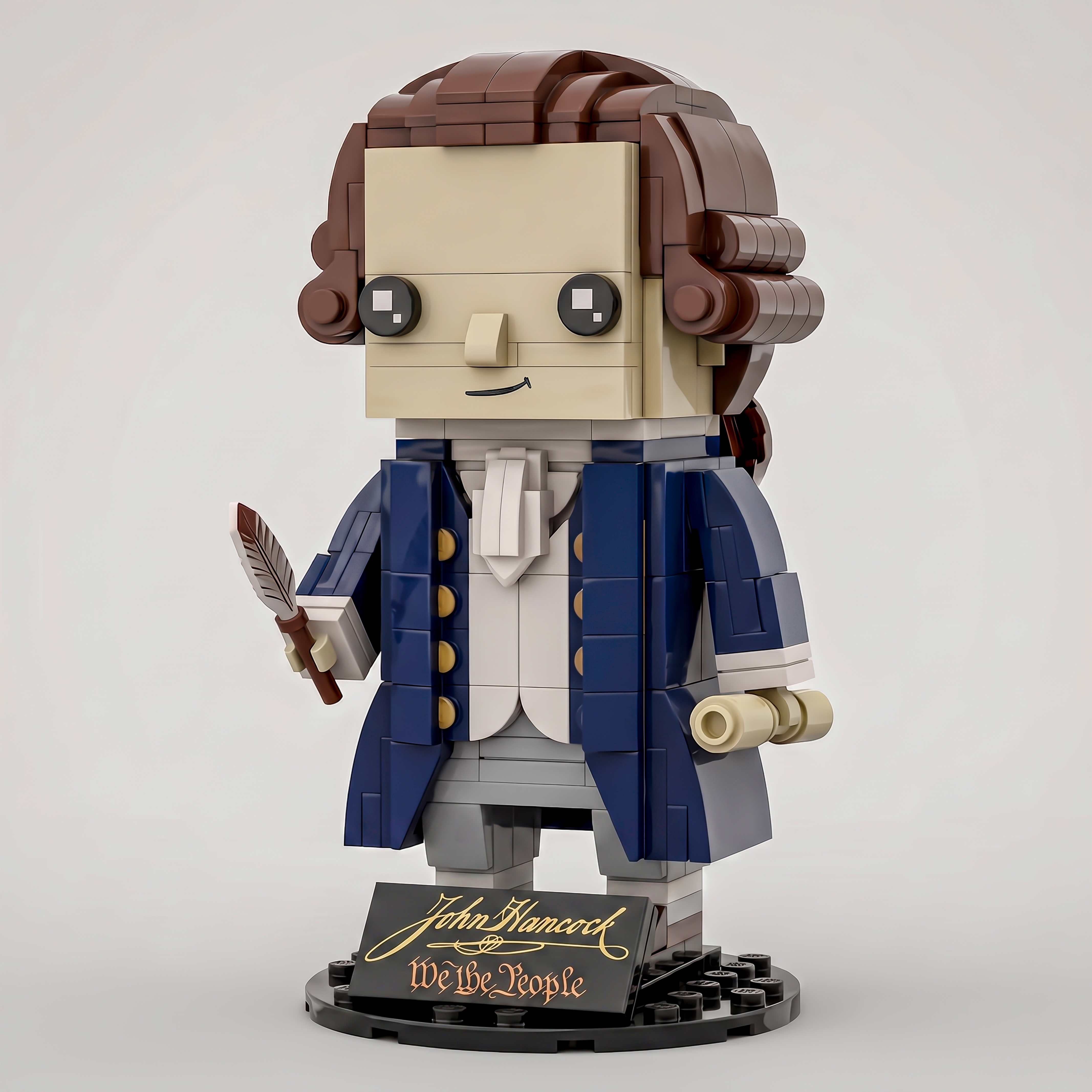 We the People Building Block Figures