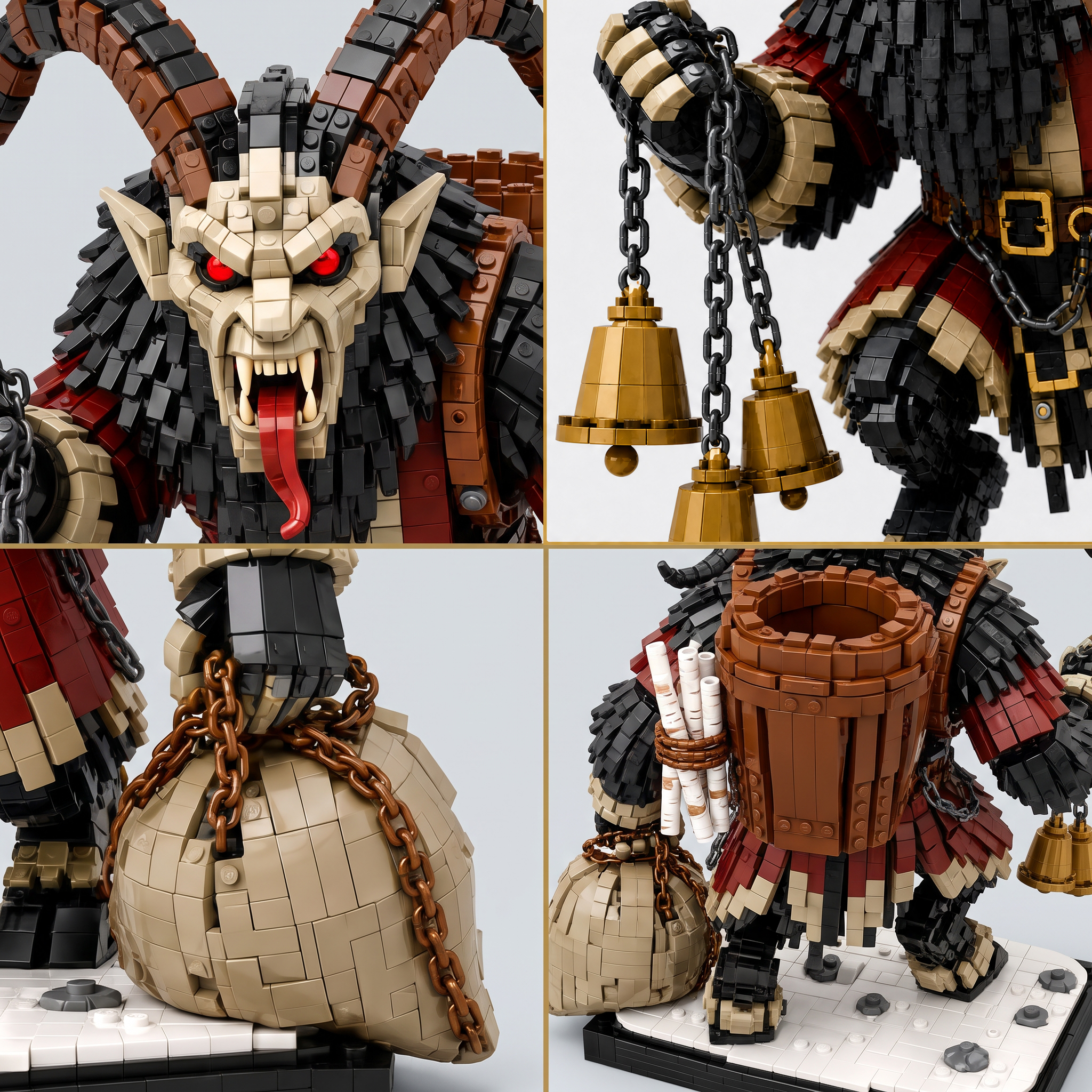 Krampusnacht The Bell-Bearer — Alpine Winter Folklore Collector Building Set