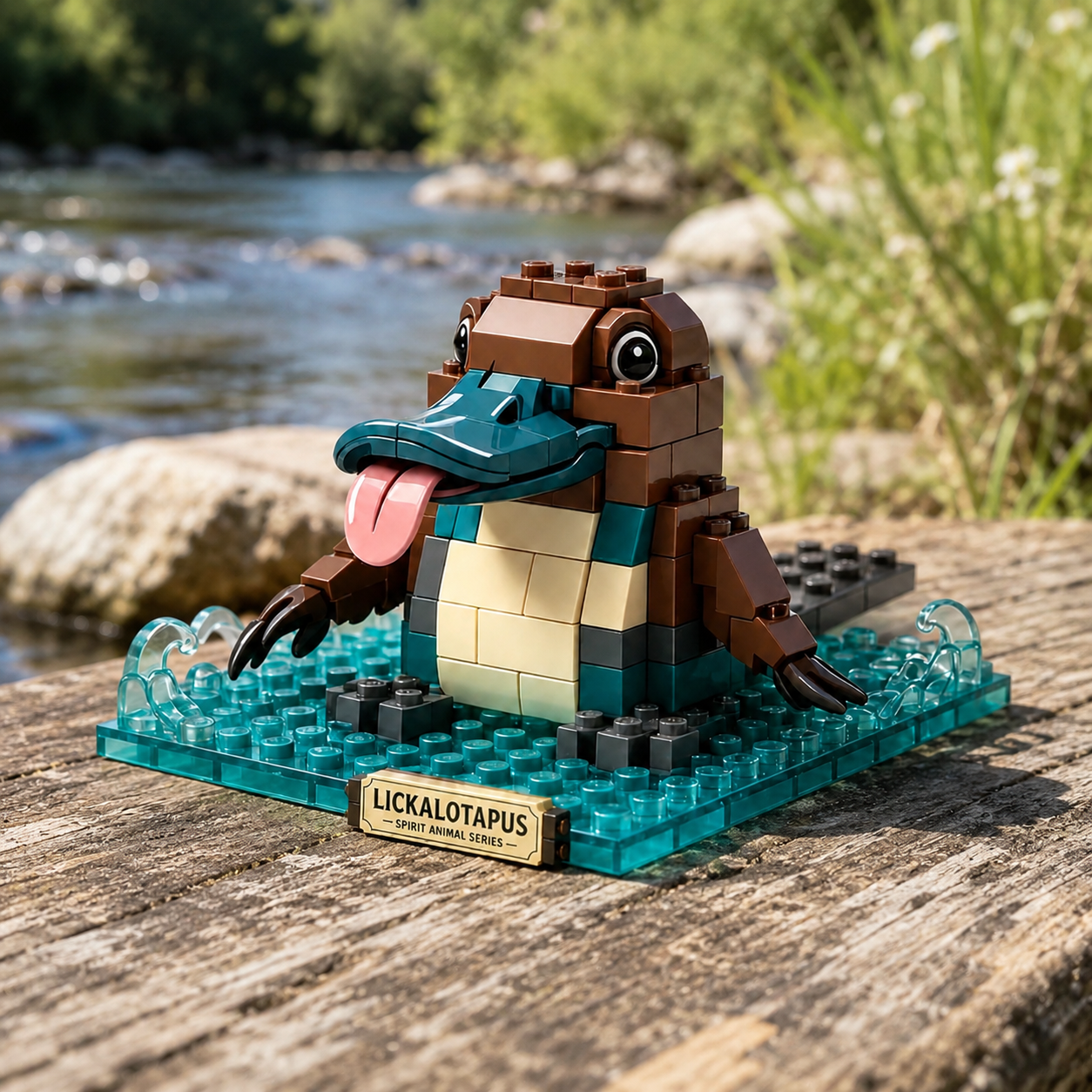 Playful Platypus Splash Building Set