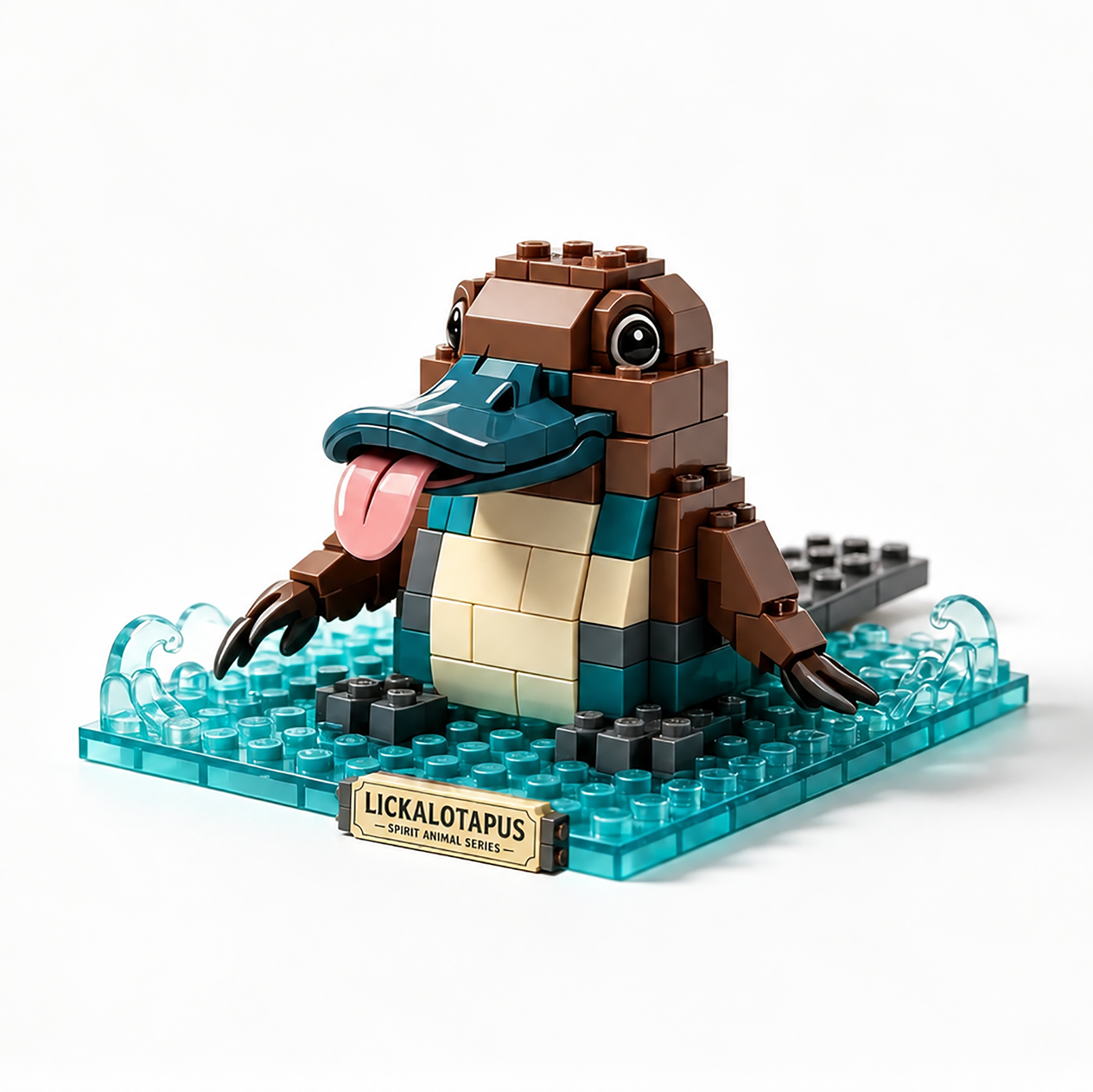Playful Platypus Splash Building Set