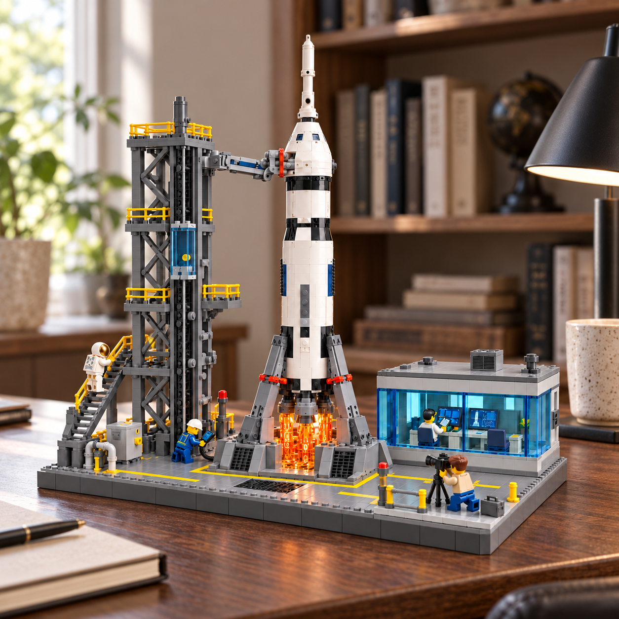 Lunar Frontier Launch Complex Building Set