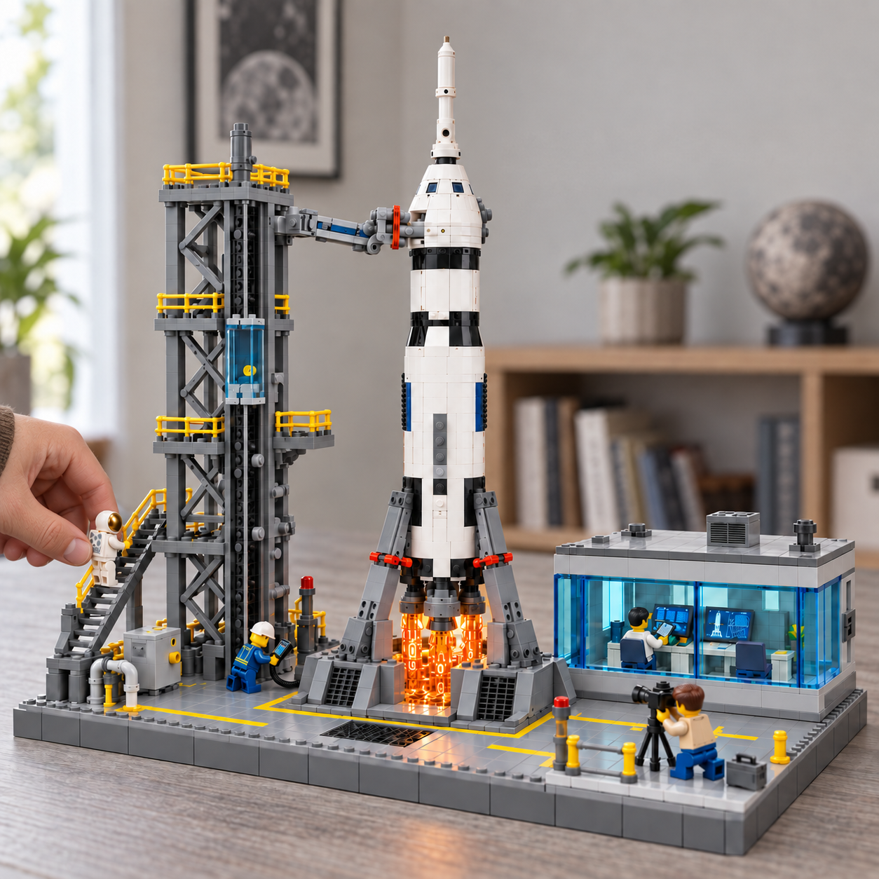 Lunar Frontier Launch Complex Building Set
