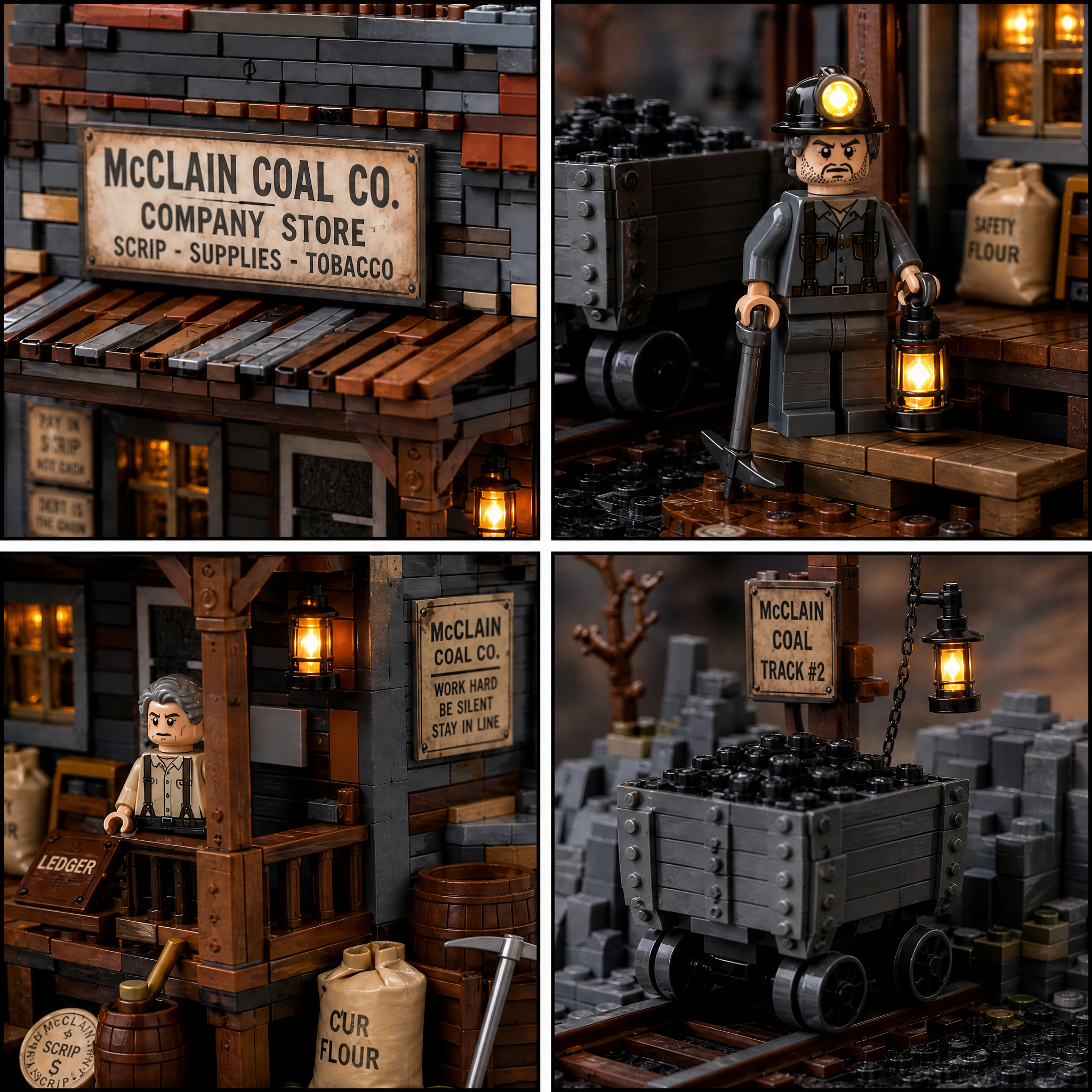 McClain Coal Co. Company Store Collector Building Set