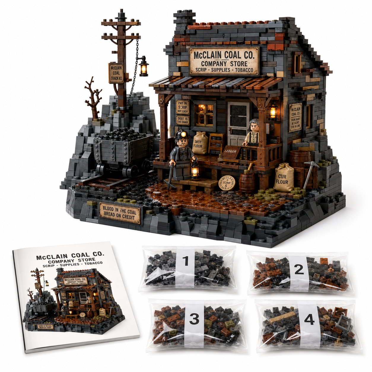 McClain Coal Co. Company Store Collector Building Set