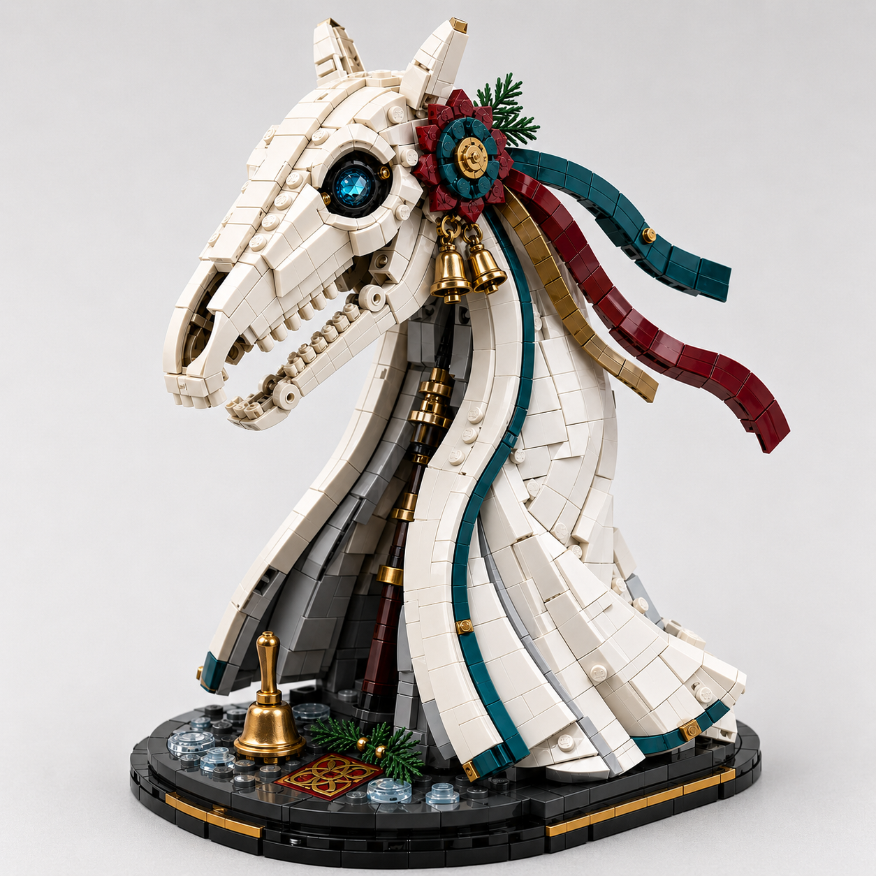 Mari Lwyd — The Winter Doorkeeper Collector Building Set