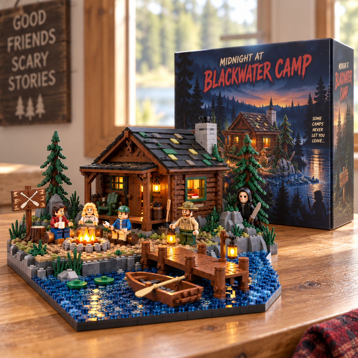 Midnight at Blackwater Camp Building Set 