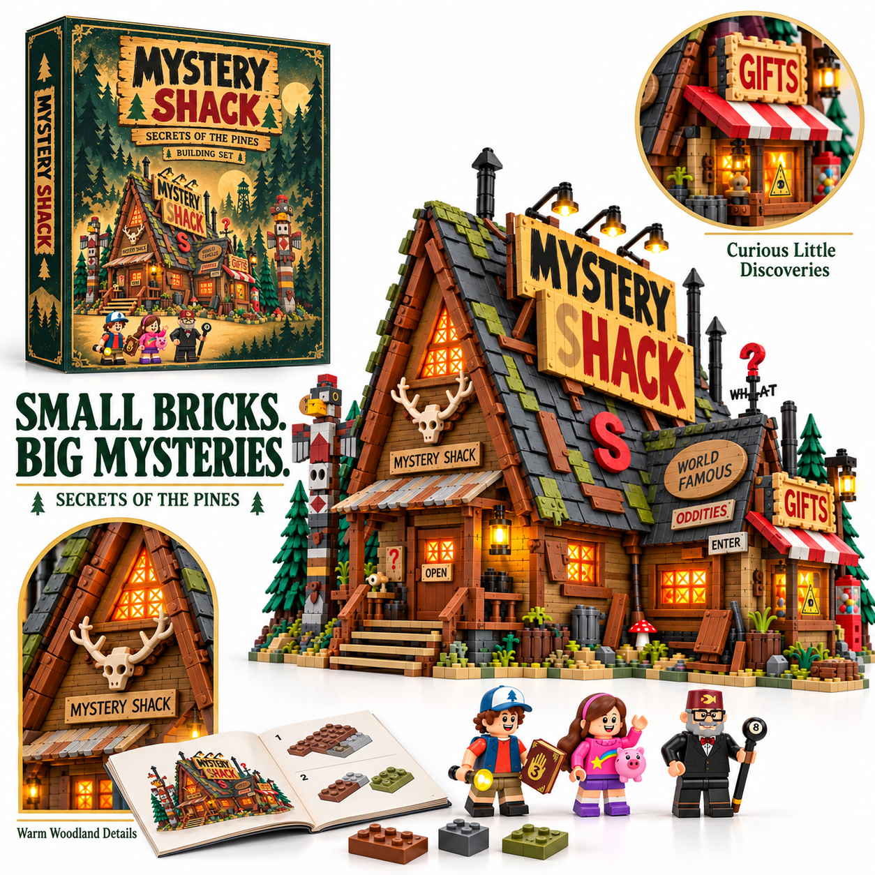 mystery-shack-pinewood-adventures-forest-mystery-building-set – DOMIBRICK