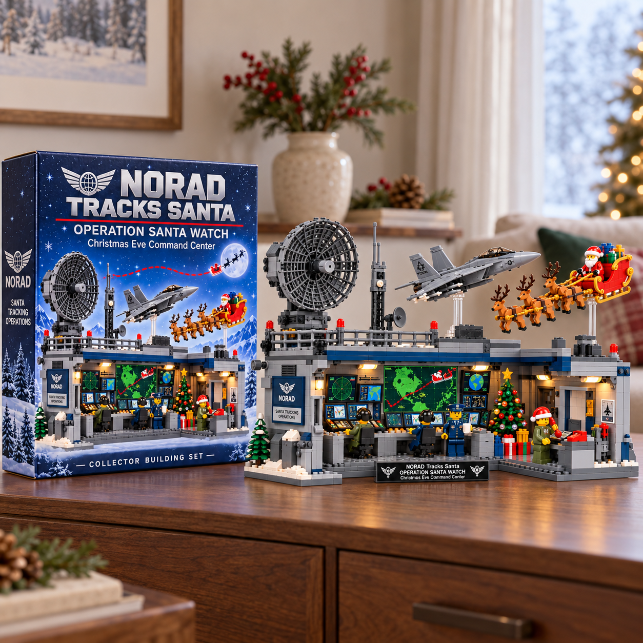 norad-tracks-santa-christmas-eve-command-center-building-set – DOMIBRICK