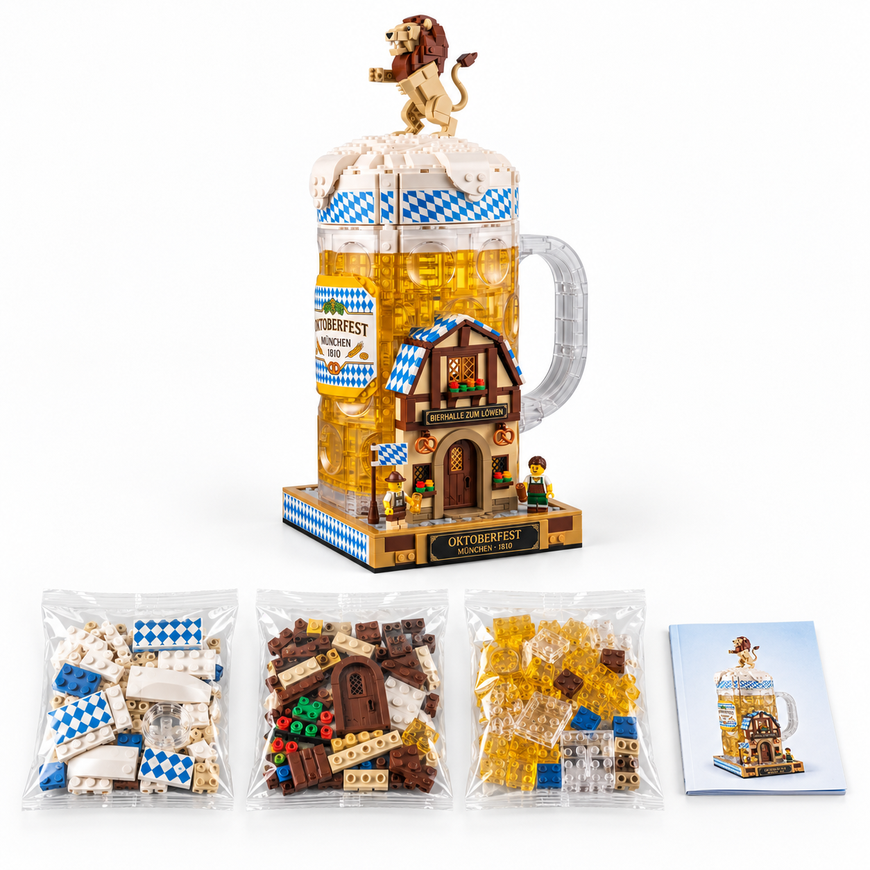 Oktoberfest München 1810 Bavarian Beer Stein Building Set
