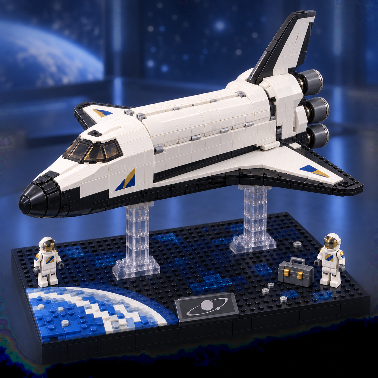 Orbital Pioneer Space Shuttle Collector Building Set 