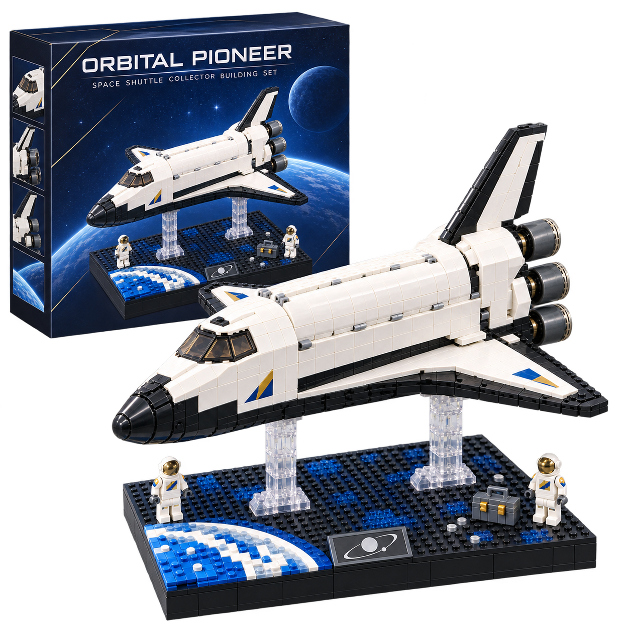 Orbital Pioneer Space Shuttle Collector Building Set 