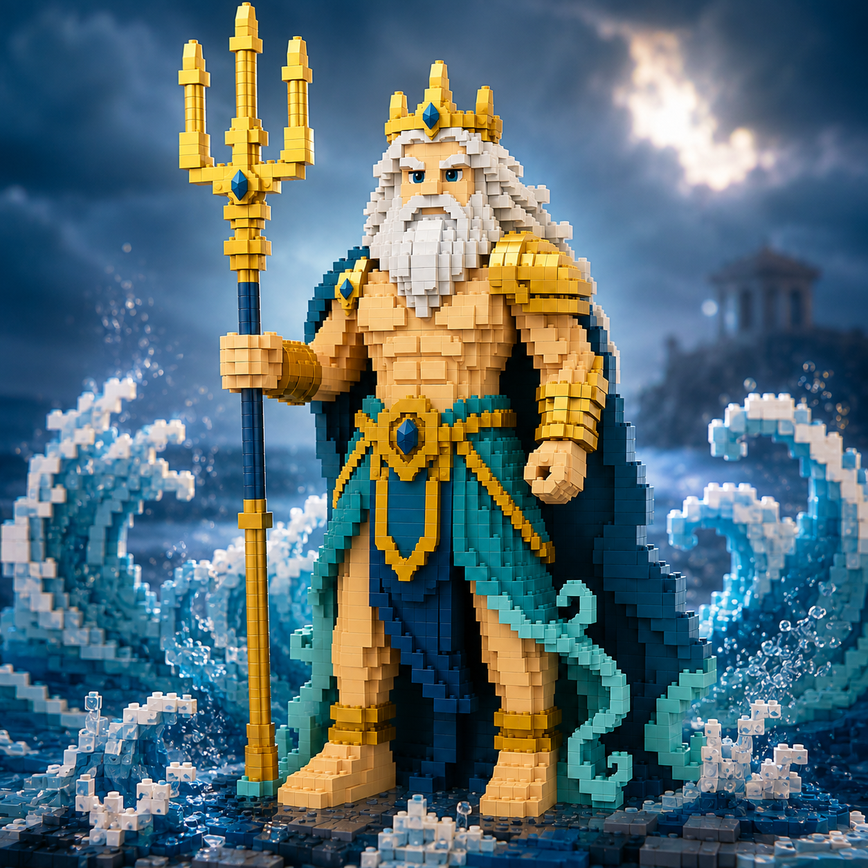 Poseidon: Ruler of the Ocean Building Set