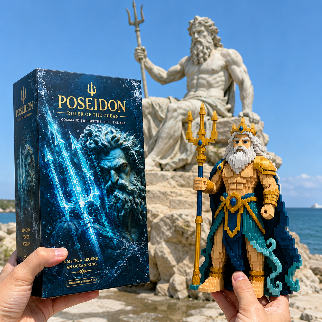 Poseidon: Ruler of the Ocean Building Set