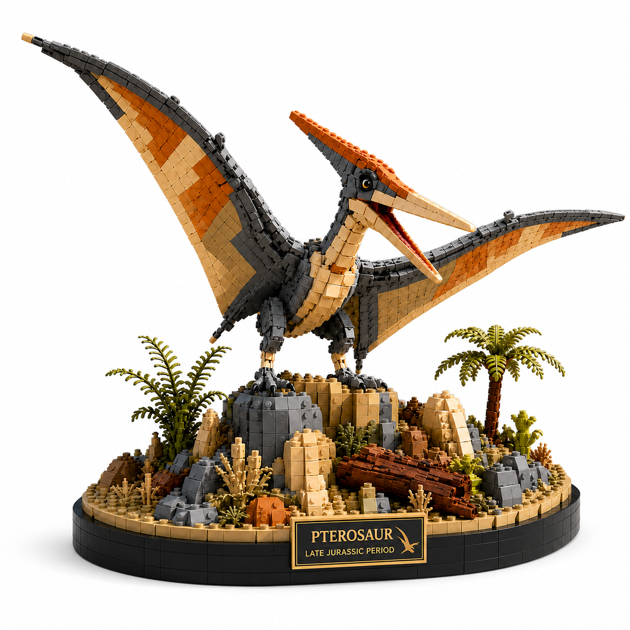 Pterosaur Prehistoric Sky Guardian Collector’s Building Set