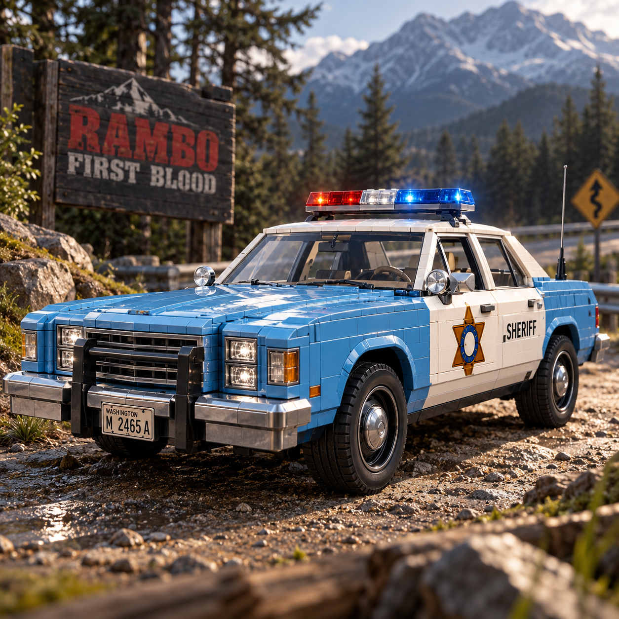 RAMBO: FIRST BLOOD – Mountain Pursuit Police Cruiser