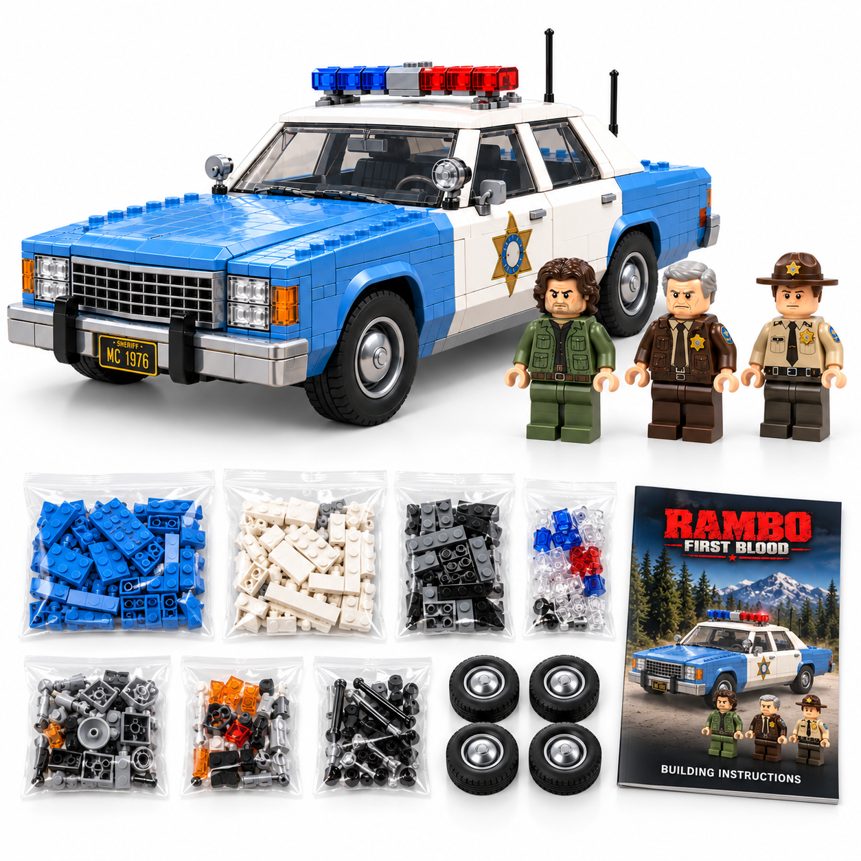 RAMBO: FIRST BLOOD – Mountain Pursuit Police Cruiser