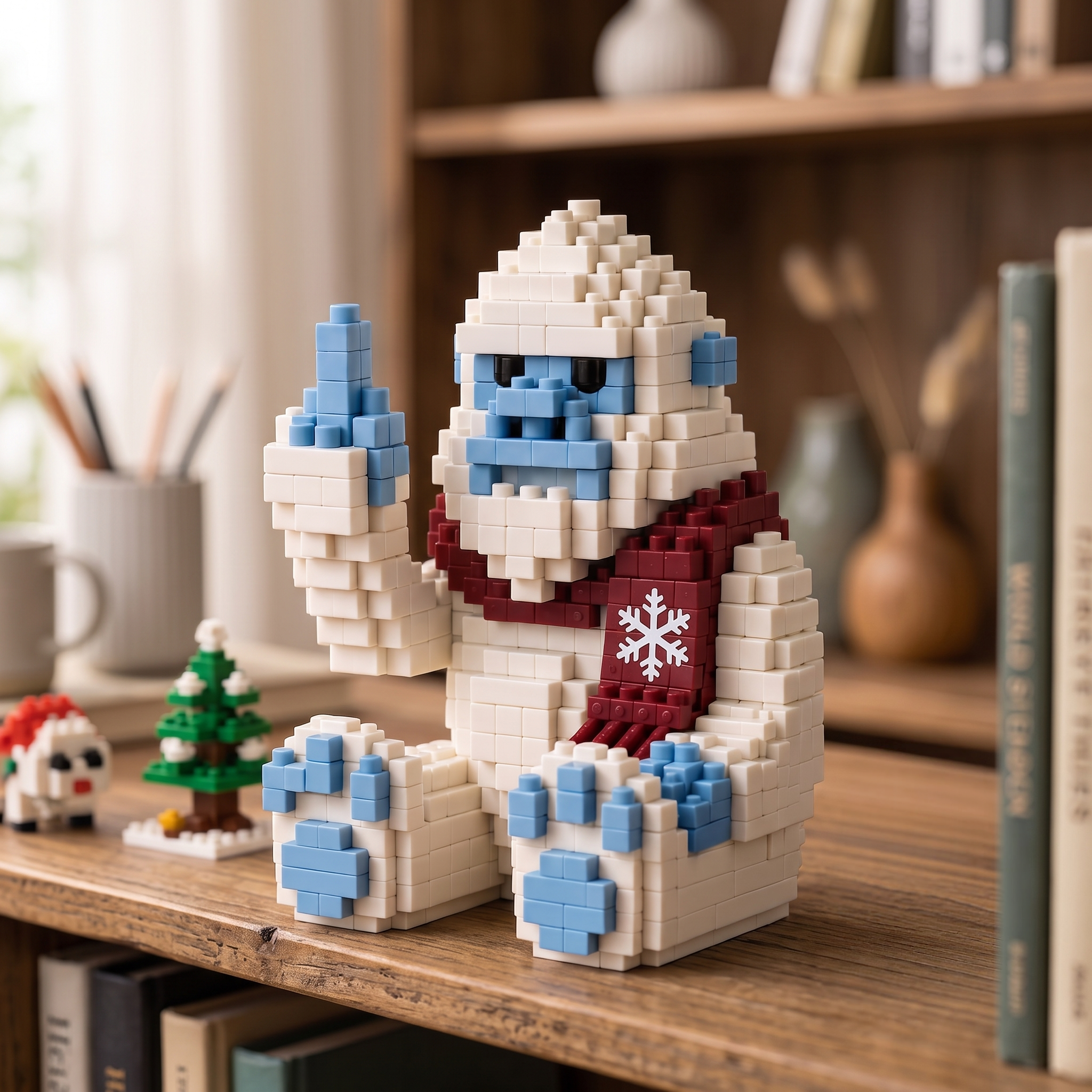 Sarcastic Yeti Building Block Set