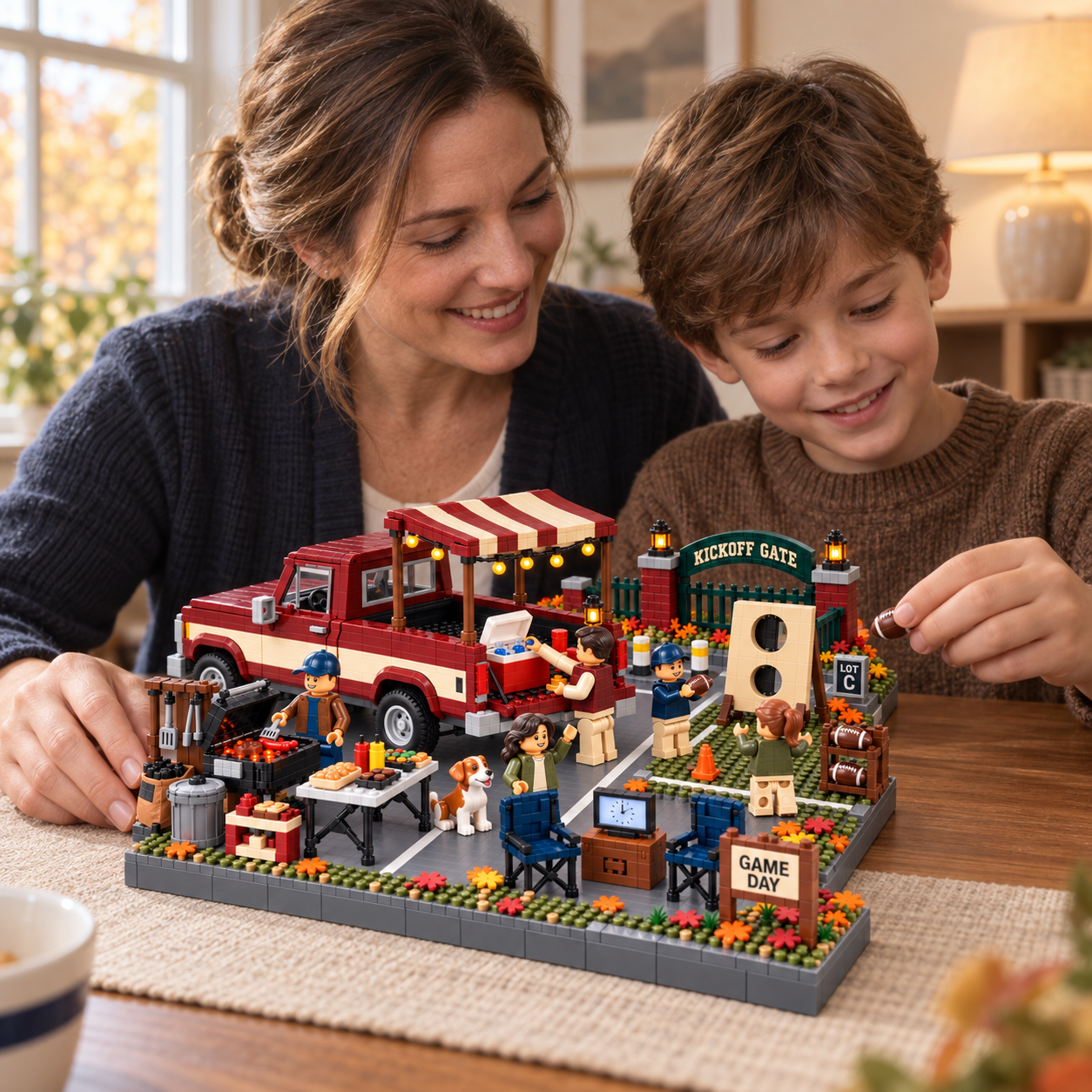 Sunday Kickoff Tailgate Building Set