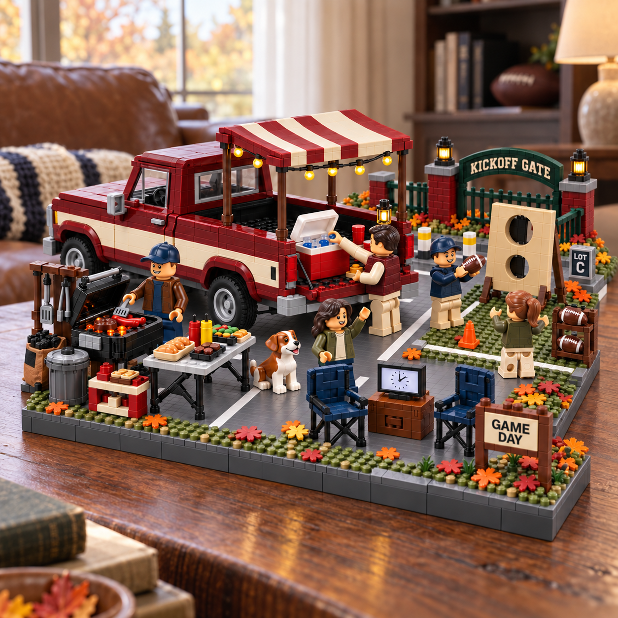 Sunday Kickoff Tailgate Building Set