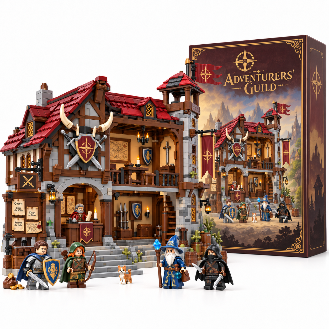 The Adventurers’ Guild Hall Building Set