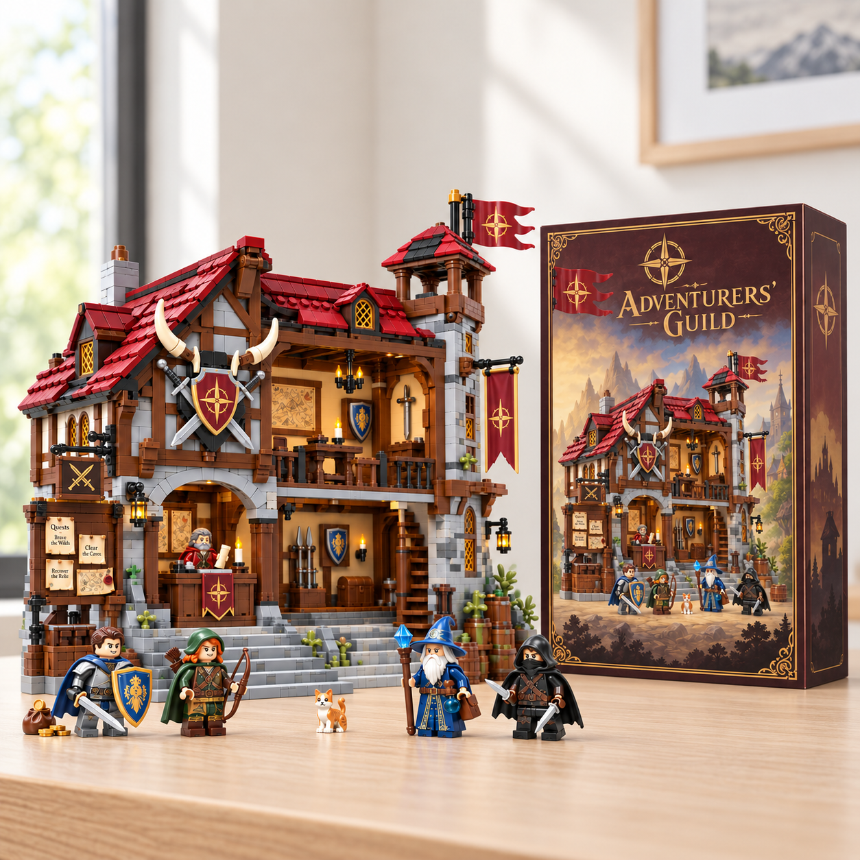 The Adventurers’ Guild Hall Building Set