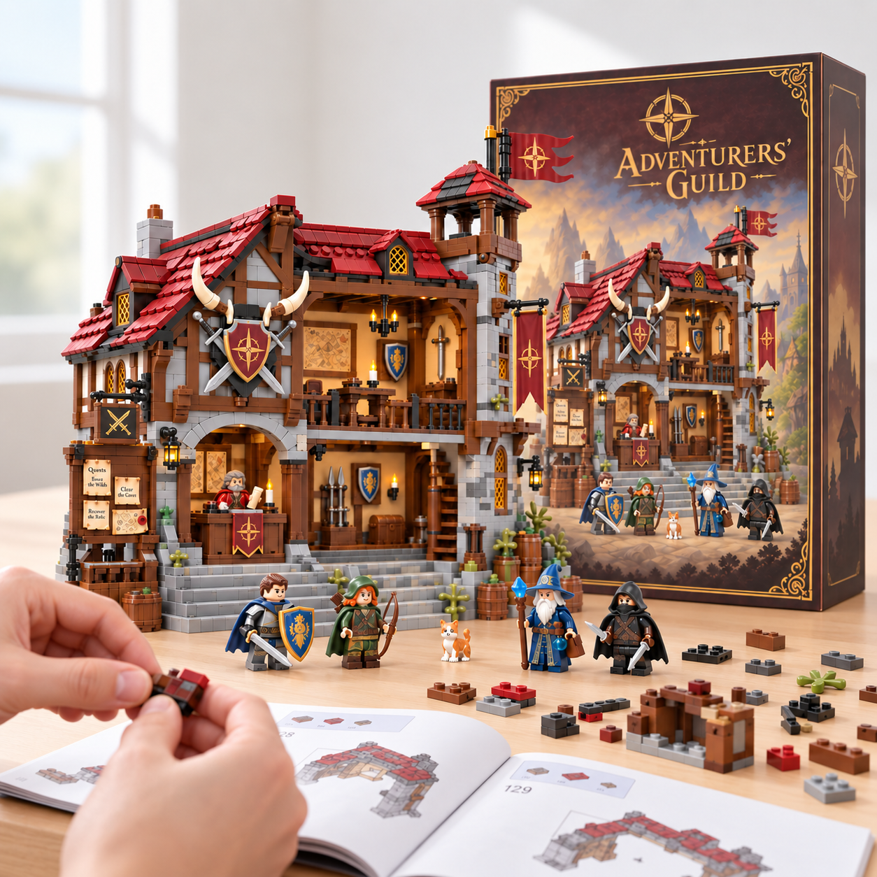 The Adventurers’ Guild Hall Building Set
